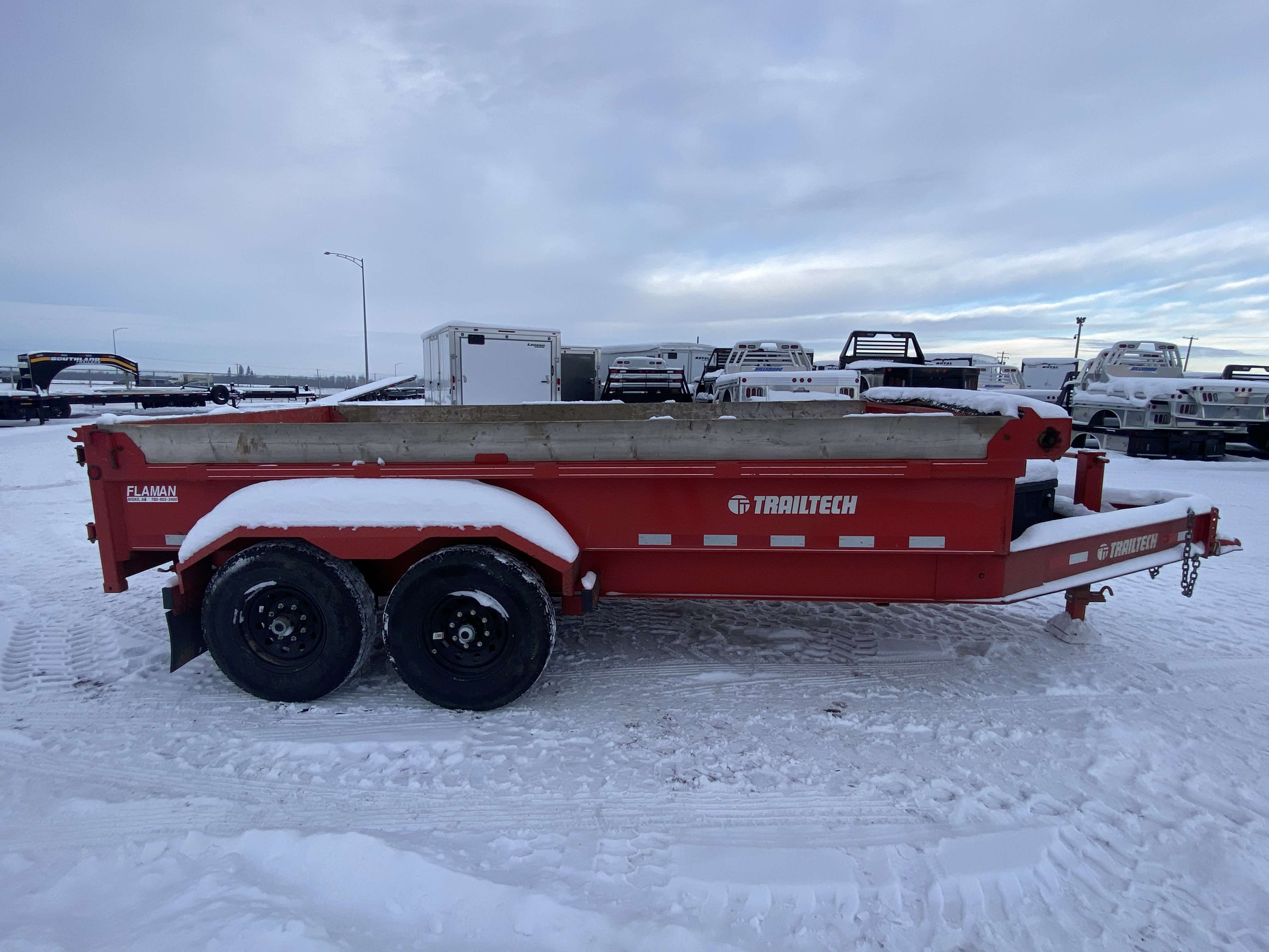 Used Trailtech 14' Dump Trailer