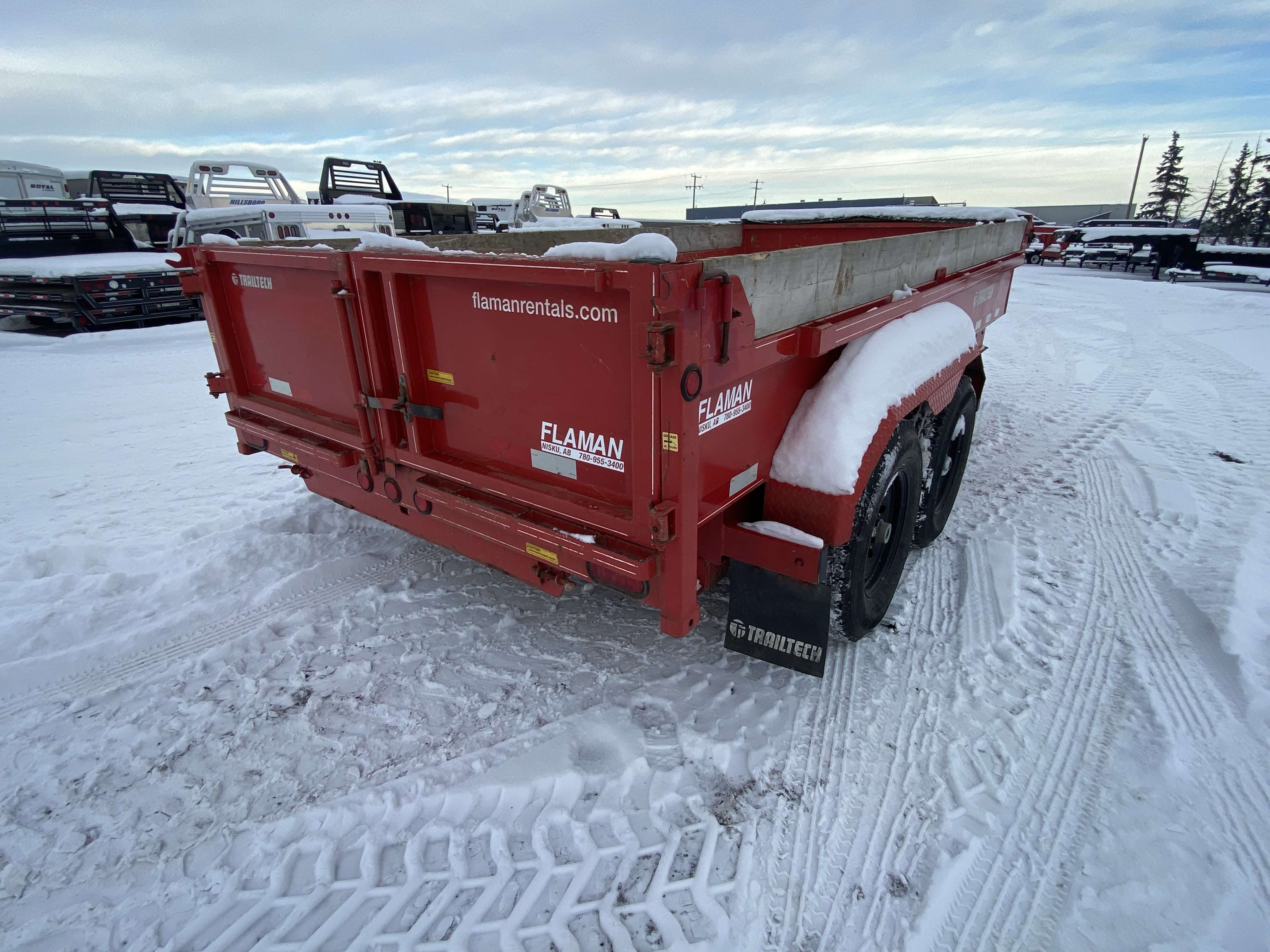 Used Trailtech 14' Dump Trailer