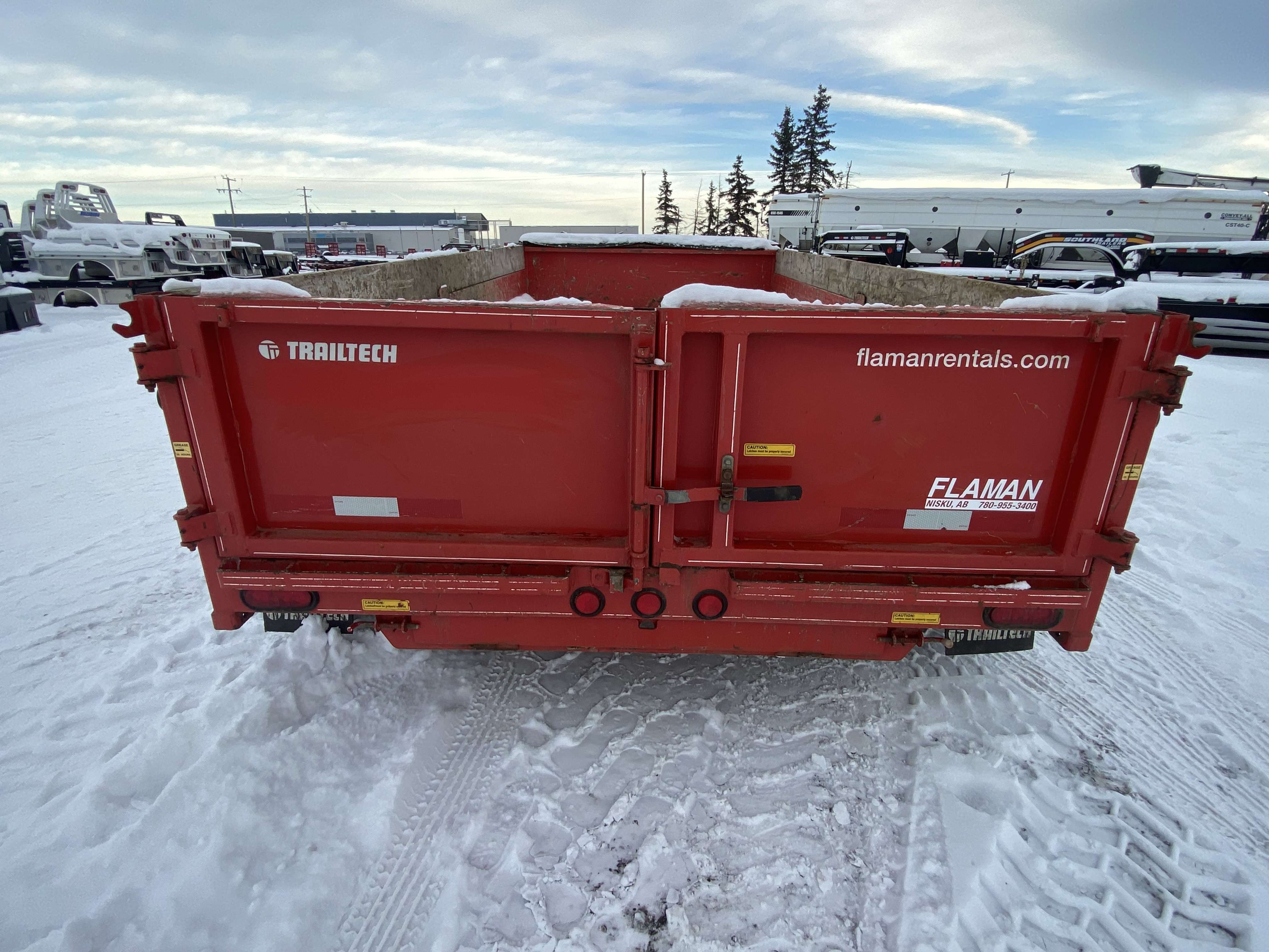 Used Trailtech 14' Dump Trailer