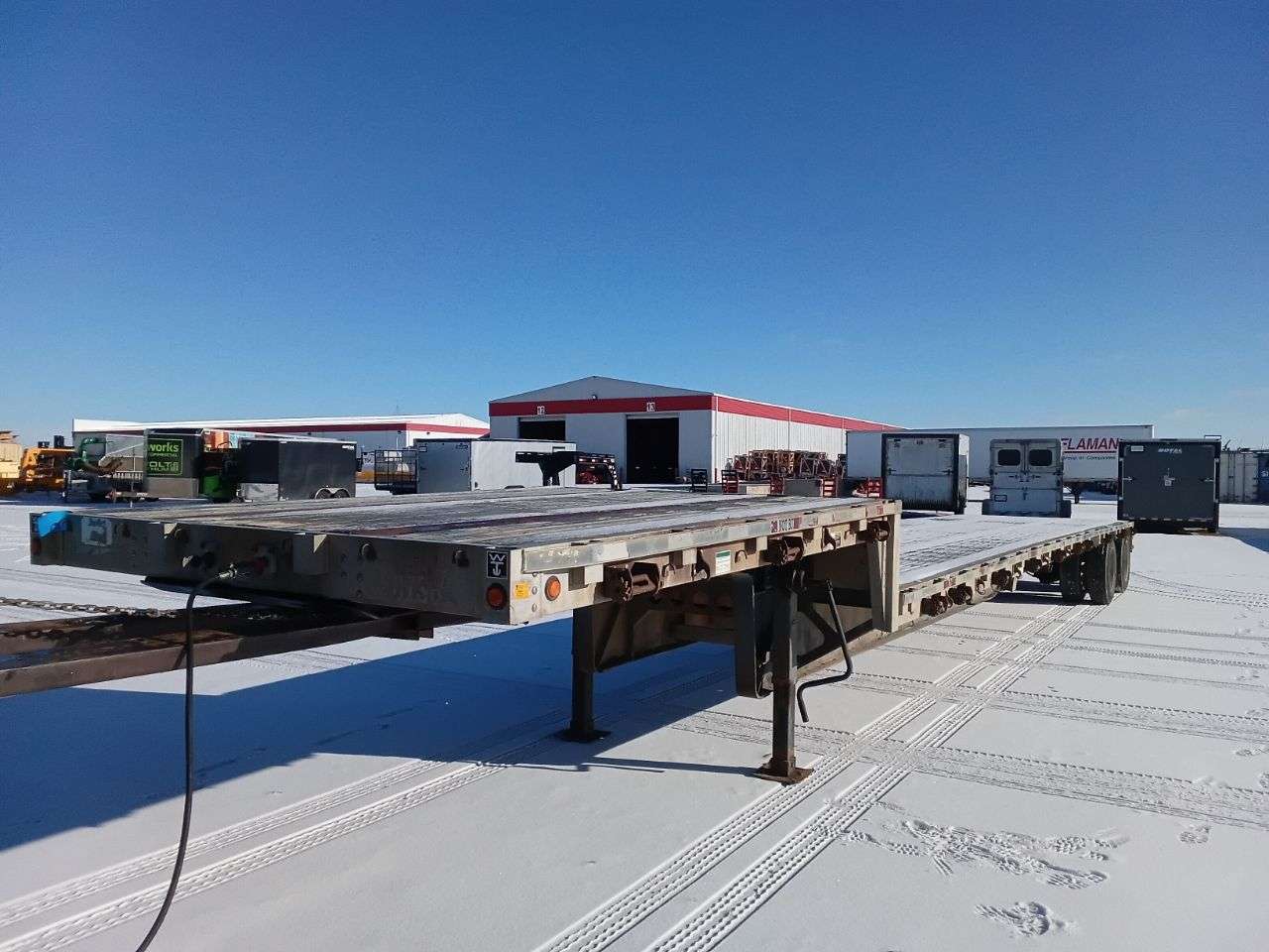 2007 Wilson 53' Aluminium Step Deck Trailer