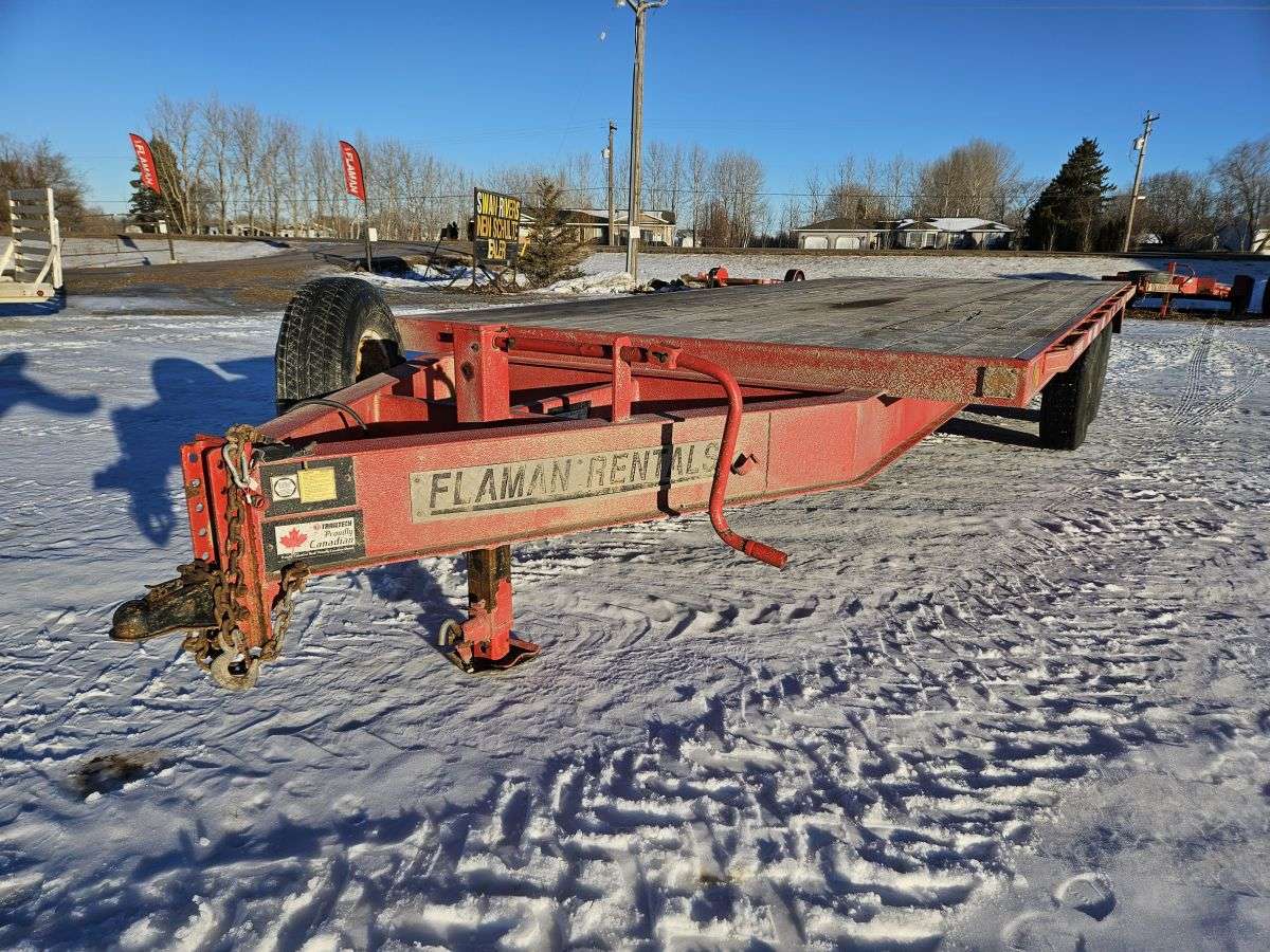 2018 Trailtech H270 8' x 20' Flat Deck