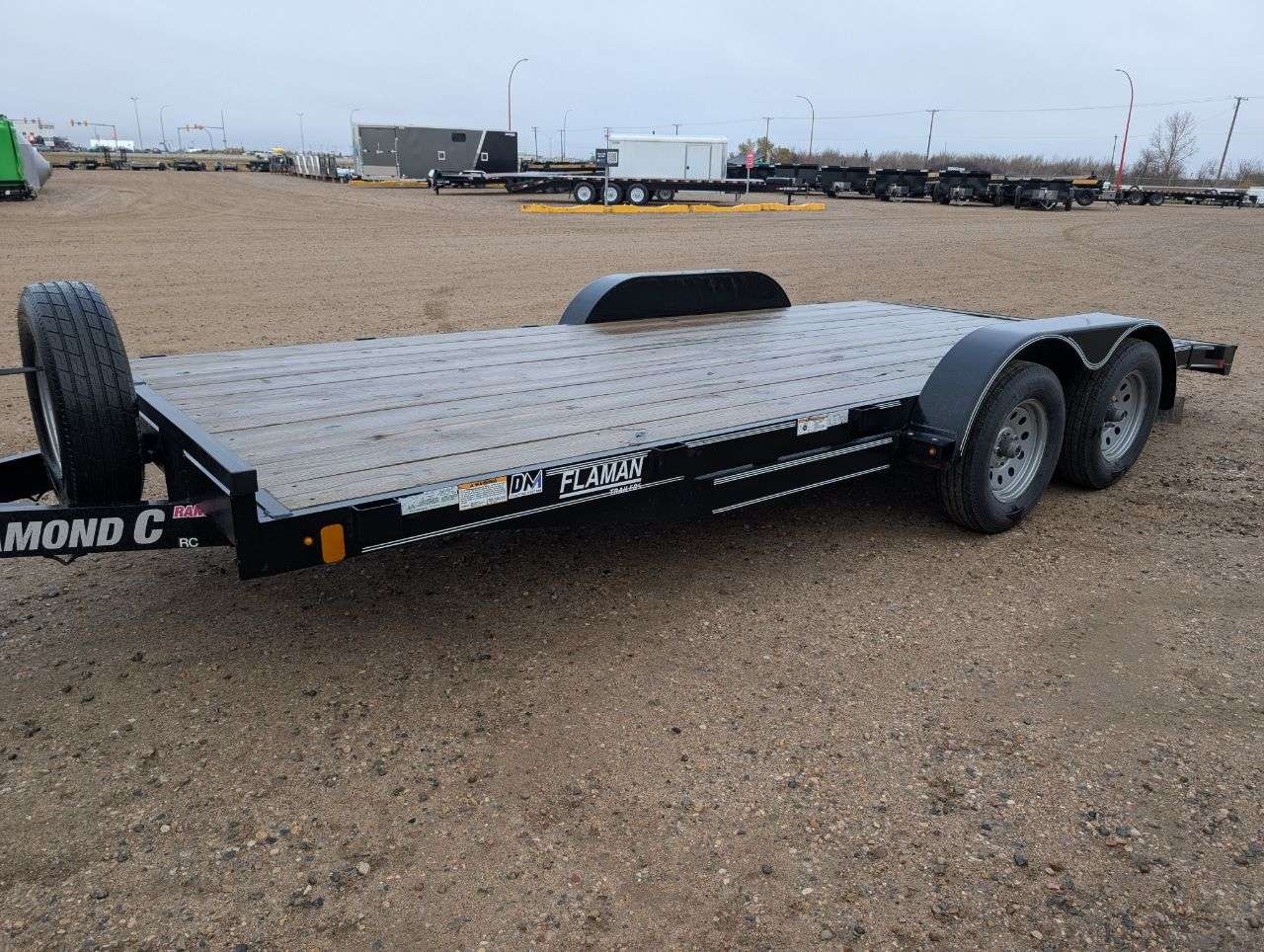 2019 Diamond C 18' Flat Deck Trailer
