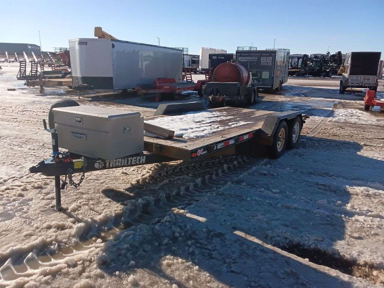 2021 Trailtech L235 16' Flat Deck Trailer
