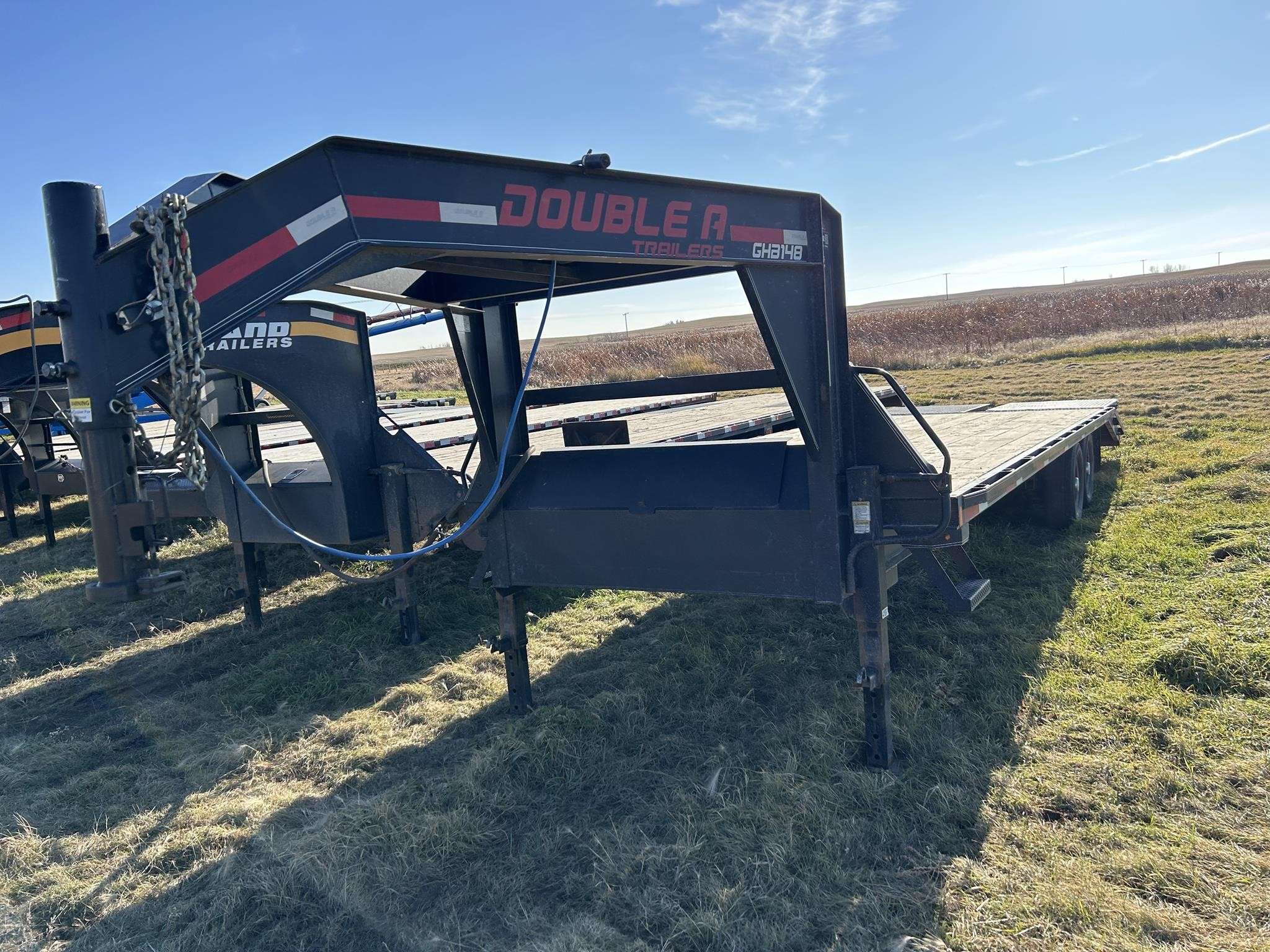 2023 Double A 8'6" x 30' GN Beavertail Flat Deck