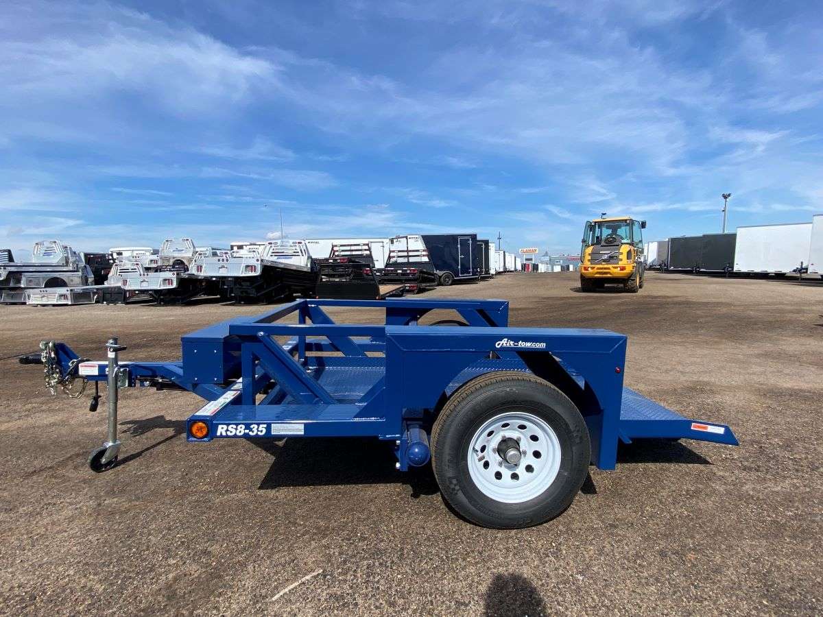 2024 Air-Tow 8.5' Ground Level Loading Trailer