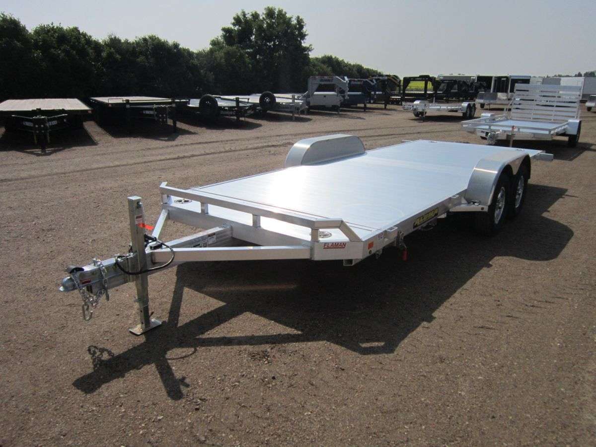 2024 Aluma 8218 6'8" x 18' Tilt Car Hauler