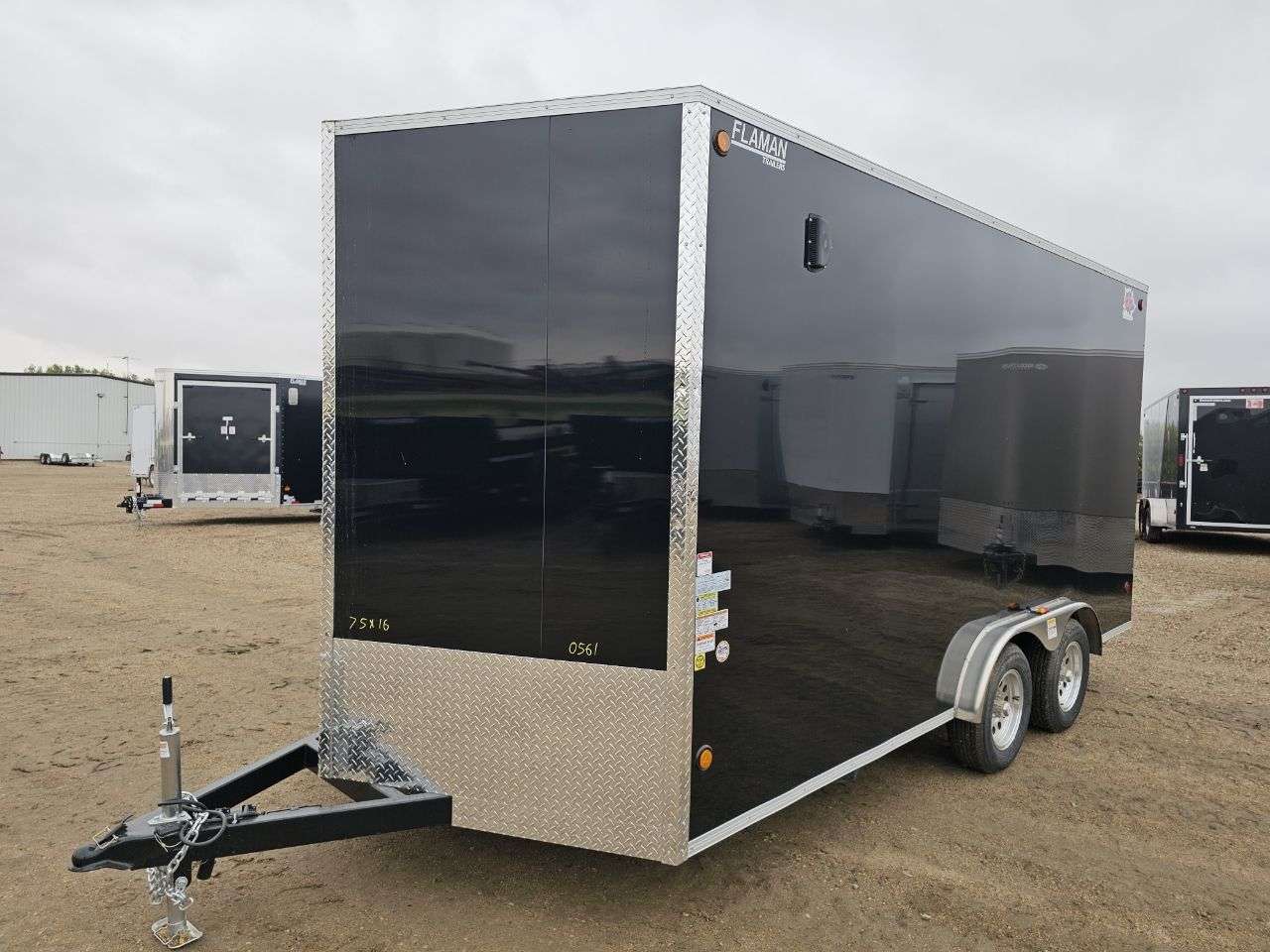 2024 CJay TXR 7'6" x 16' + V-Nose Cargo