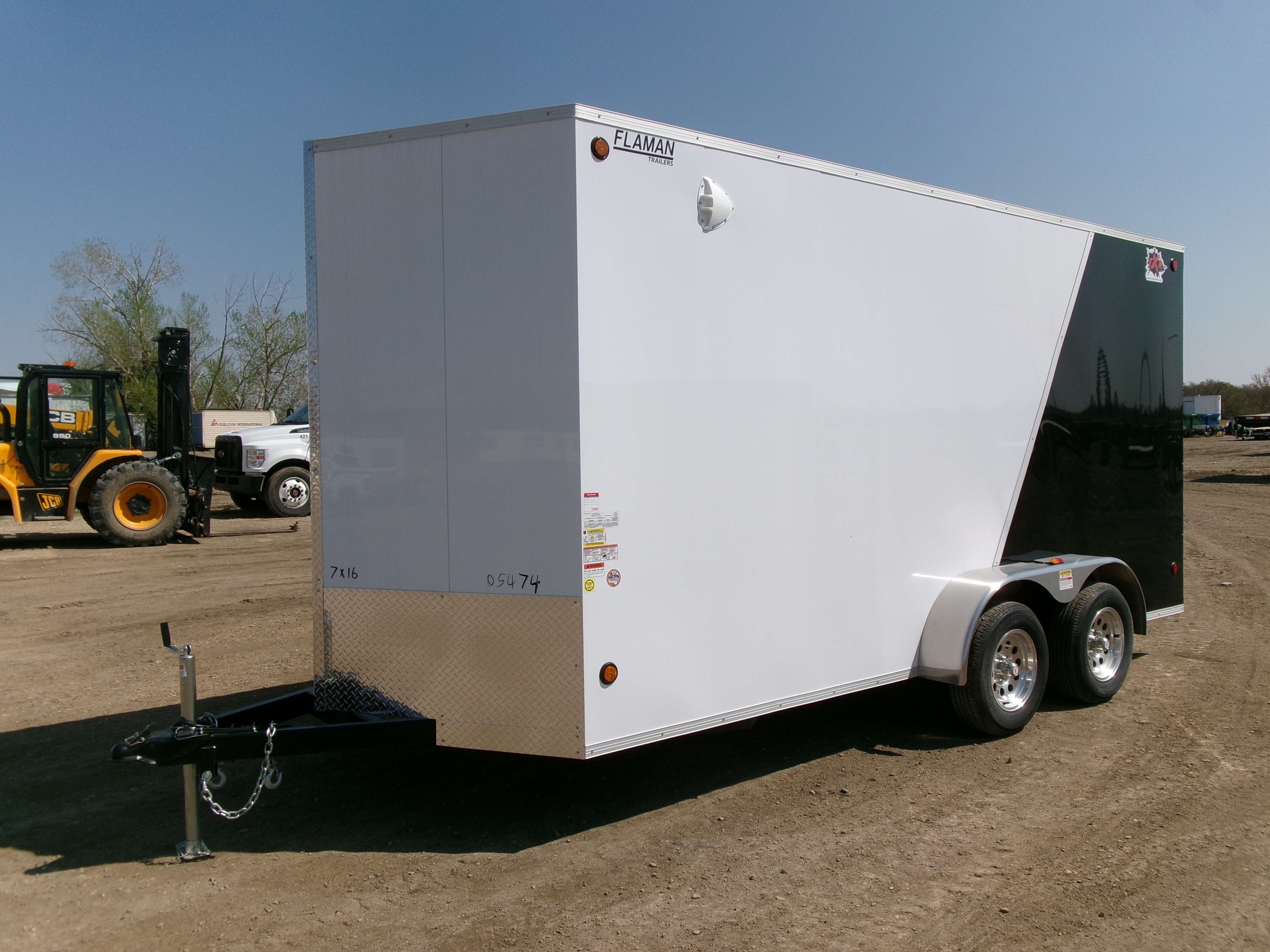 2024 CJay TXR 7' x 16' + V-Nose Cargo Trailer