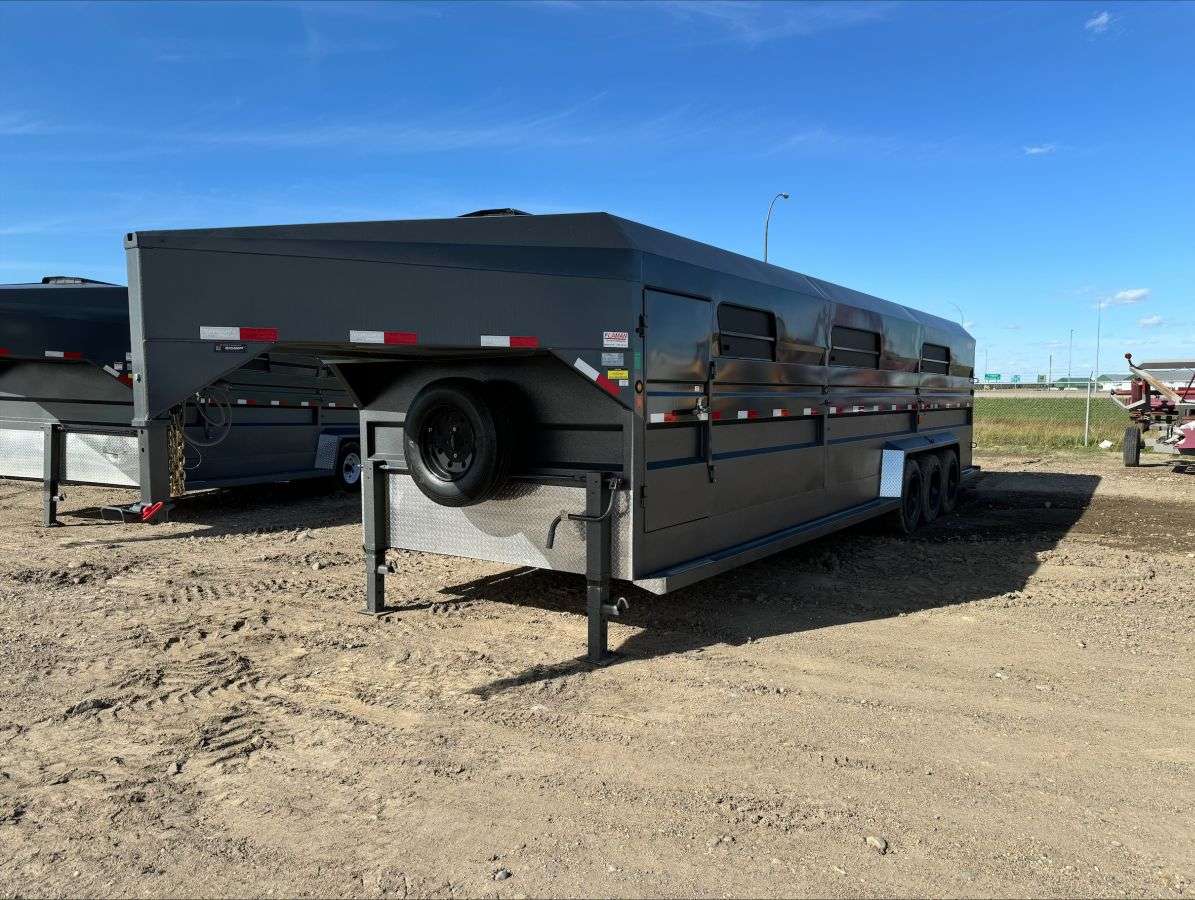 2024 Norbert STG 7'5" x 30' Gooseneck Stock