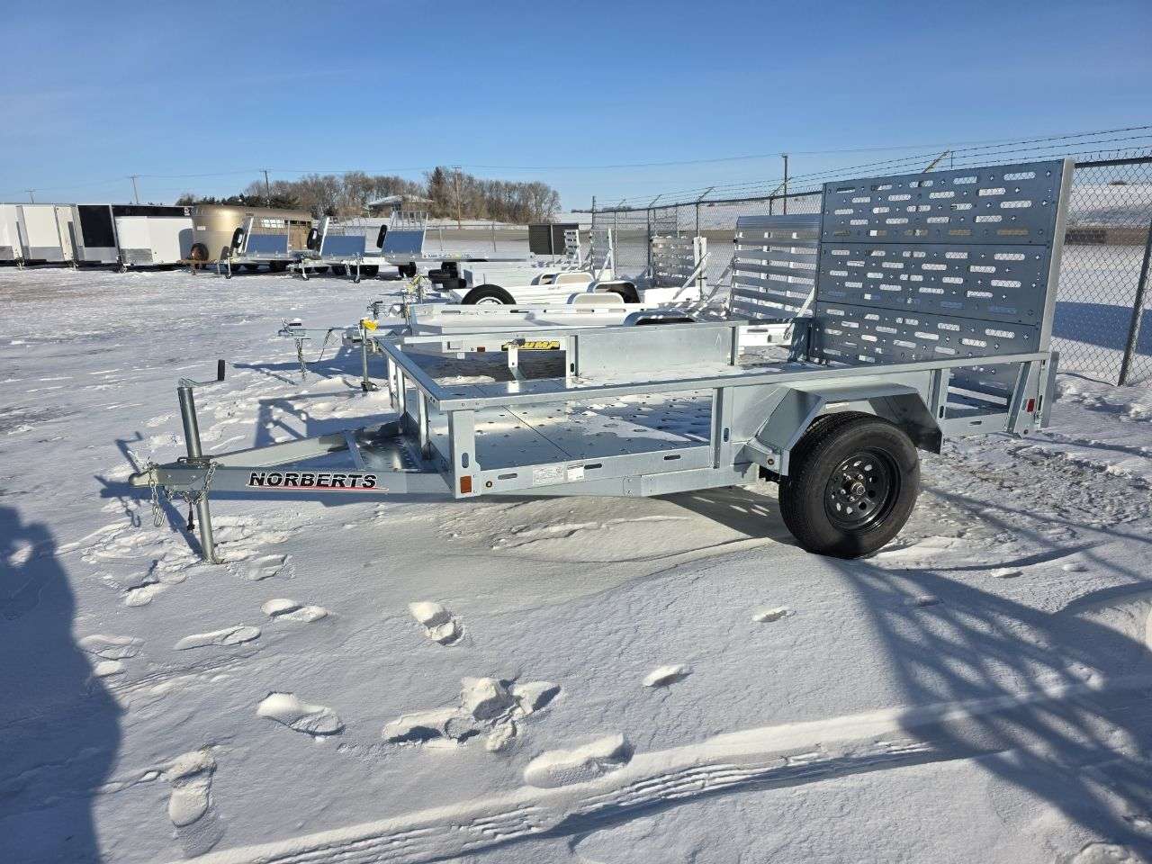 2024 Norbert UTB 6' x 10' Galvanized Steel Utility