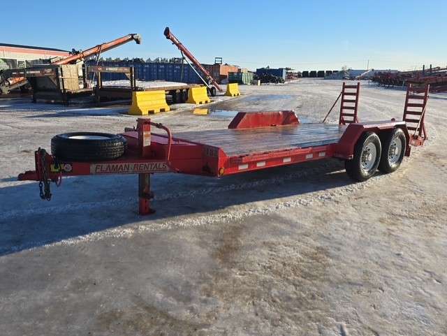 2024 Trailtech 16' Lowboy Flatdeck w/ Beavertail