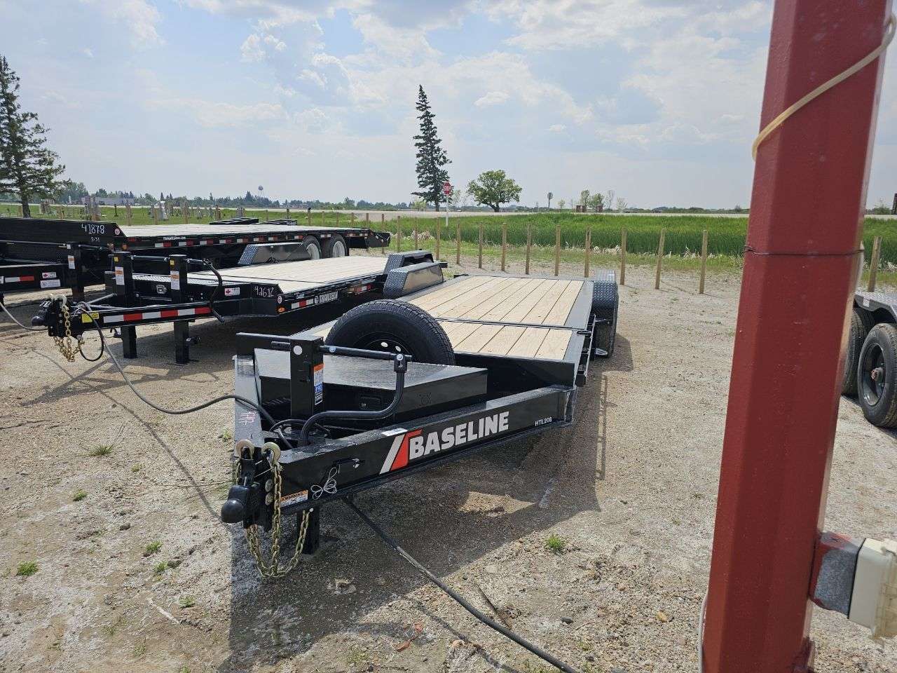 2025 Baseline HTL 8'6" x 22' Partial Tilt Trailer