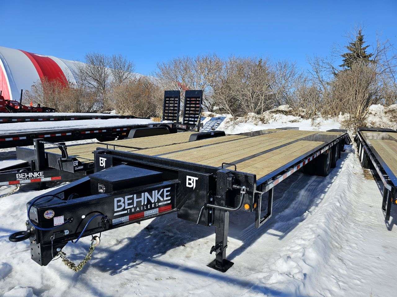 2025 Behnke FB 8'6" x 29' Pintle Flat Deck