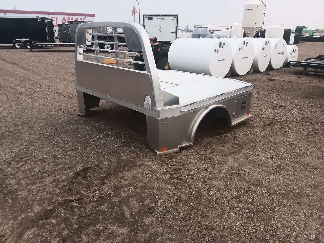 2025 CM Truck Beds Aluminum 7' Skirted Truck Deck