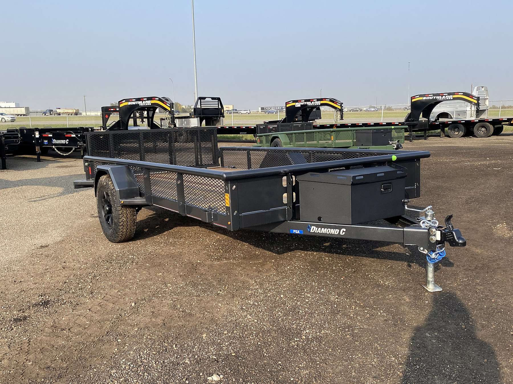 2025 Diamond C 12' Venture Premium Utility Trailer