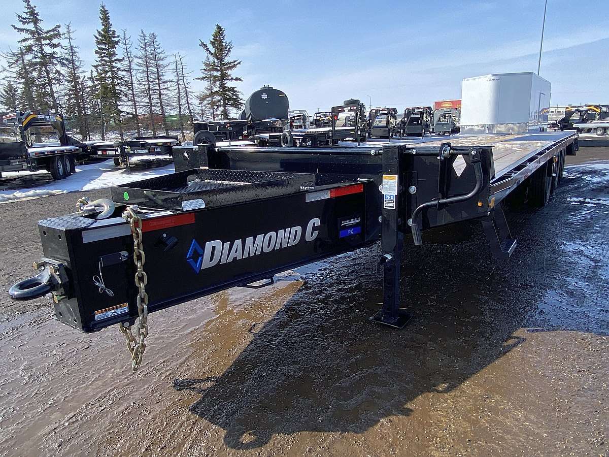 2025 Diamond C PX312- 30' Pintle Hitch Trailer