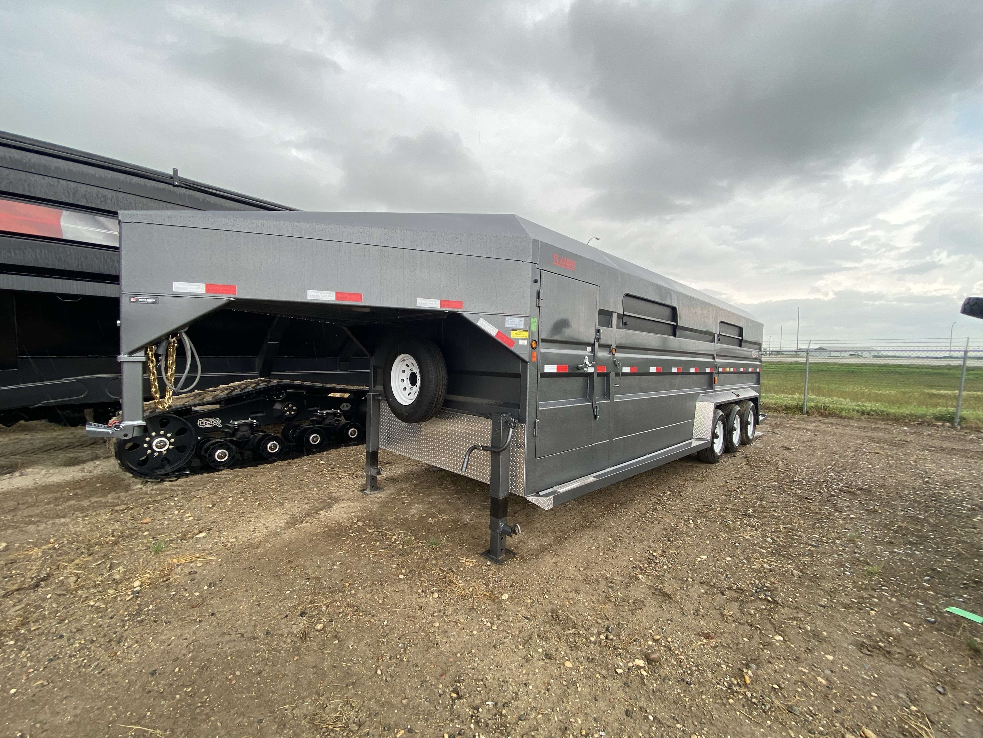 2025 Norbert 7'6" x 24' Gooseneck Livestock Trailer