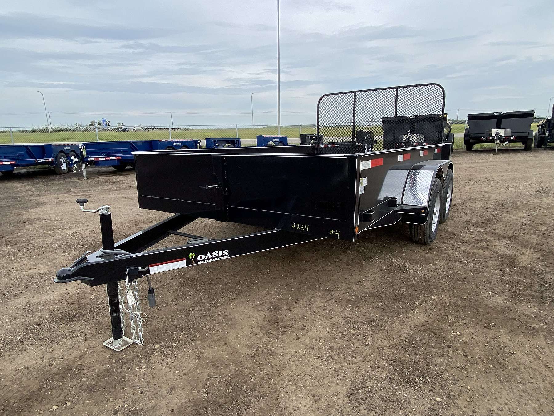 2025 Oasis 6'x12' Economy Utility Trailer