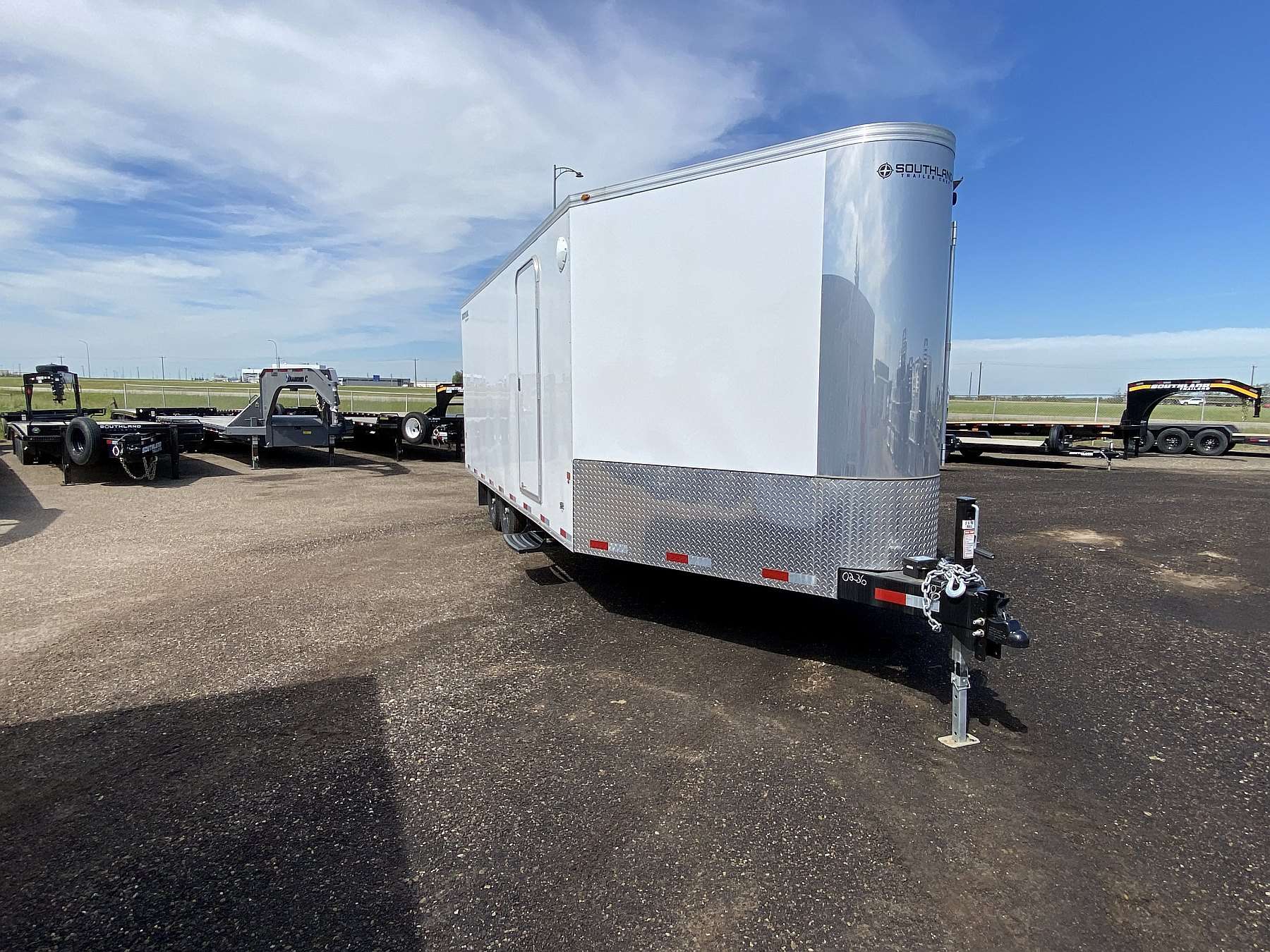 2025 Royal 8'x18' + 4' Enclosed Sled Trailer