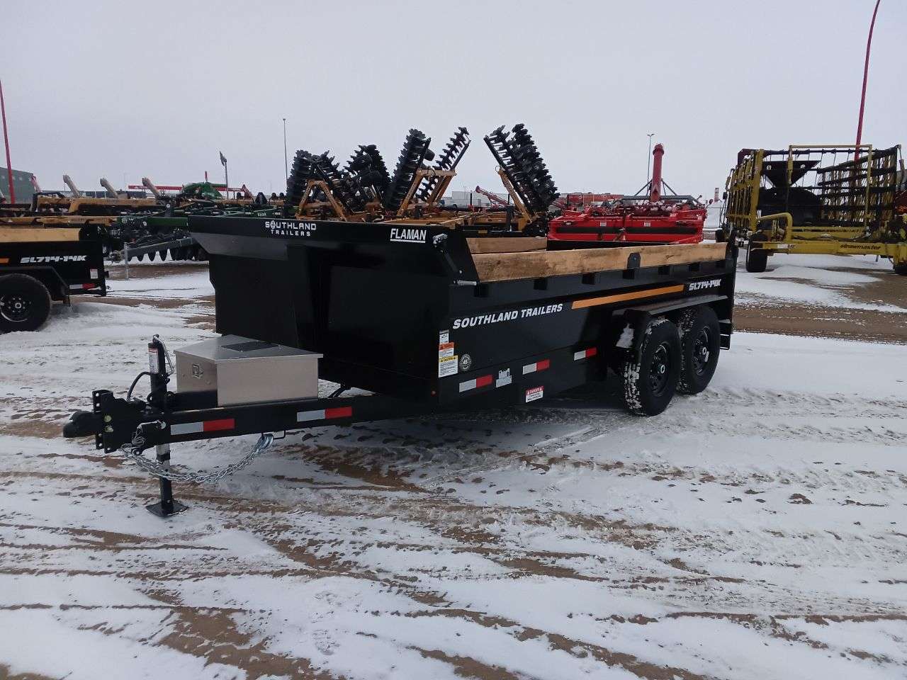 2025 Southland 14K 7' x 14' Dump