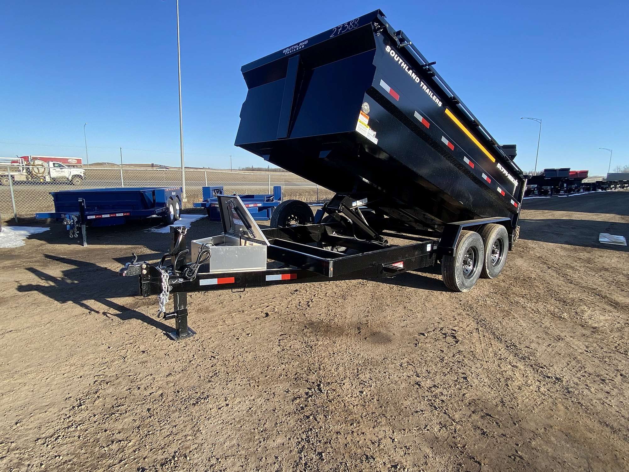 2025 Southland 7'x14' - 16K High Side Dump Trailer