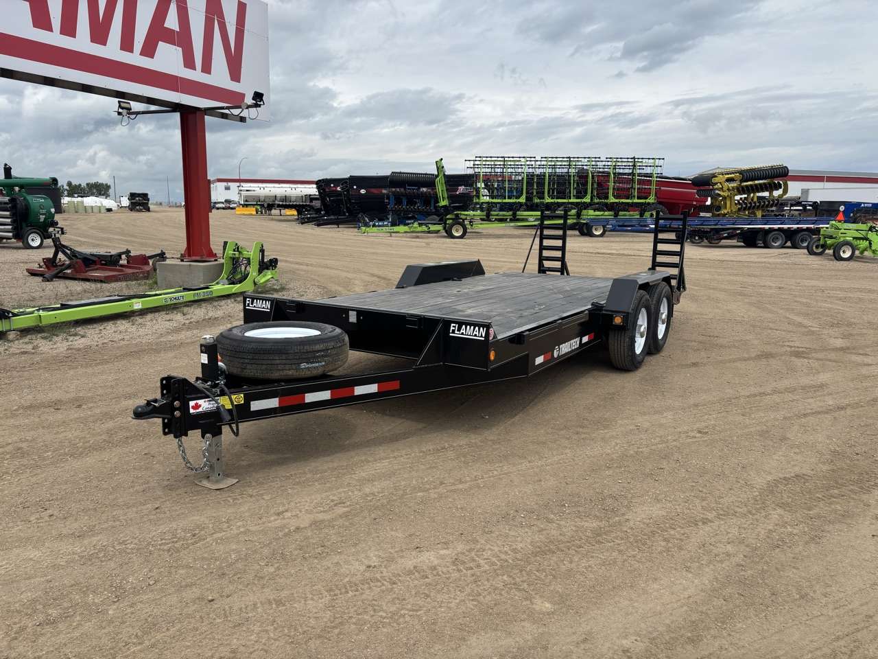 2025 Trailtech 16' + 2' Beavertail Flat Deck Trailer
