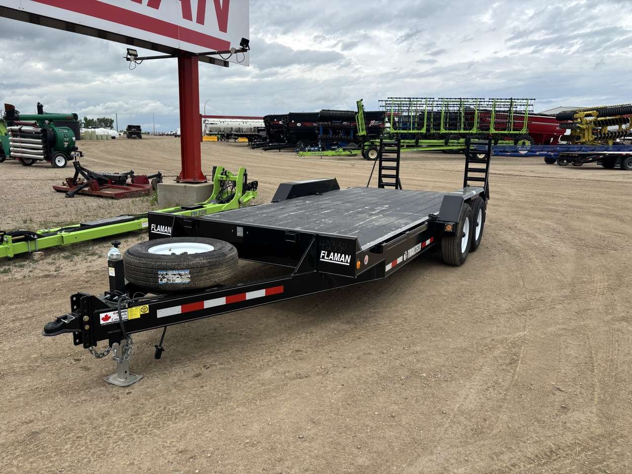 2025 Trailtech 16' + 2' Beavertail Flat Deck Trailer