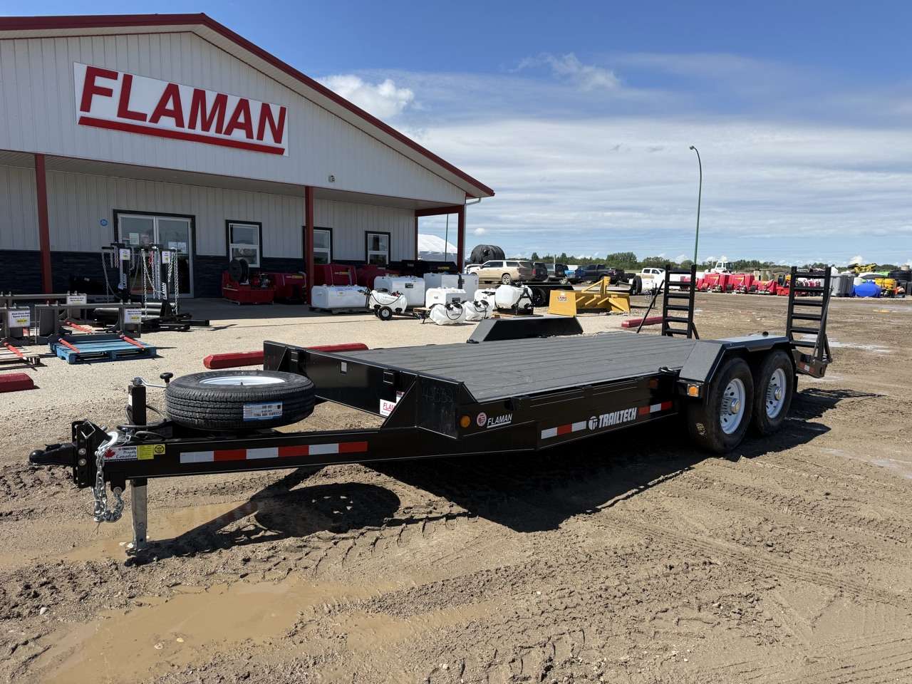 2025 Trailtech 16' + 2' Beavertail Flat Deck Trailer
