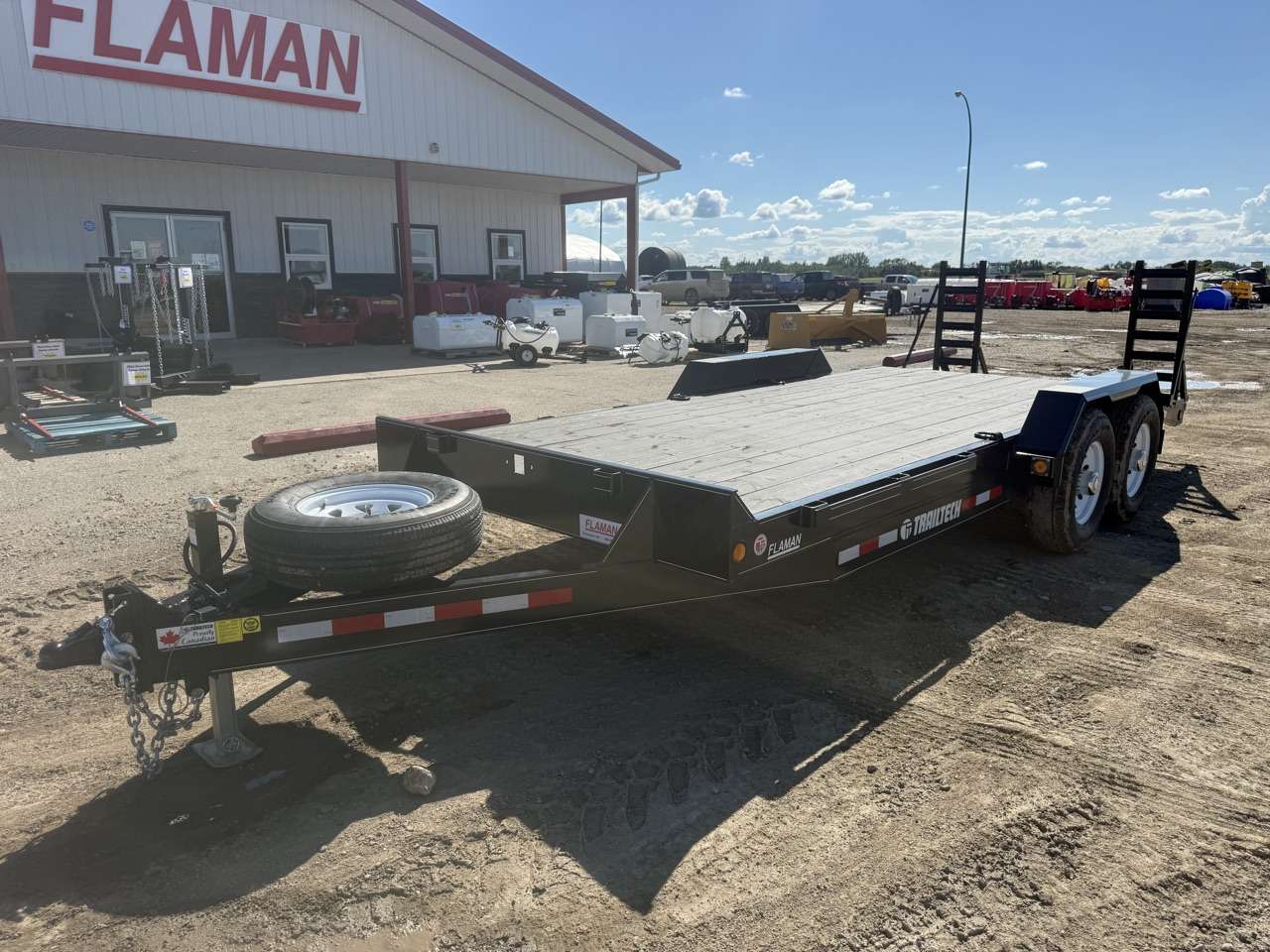 2025 Trailtech 16' + 2' Beavertail Flat Deck Trailer