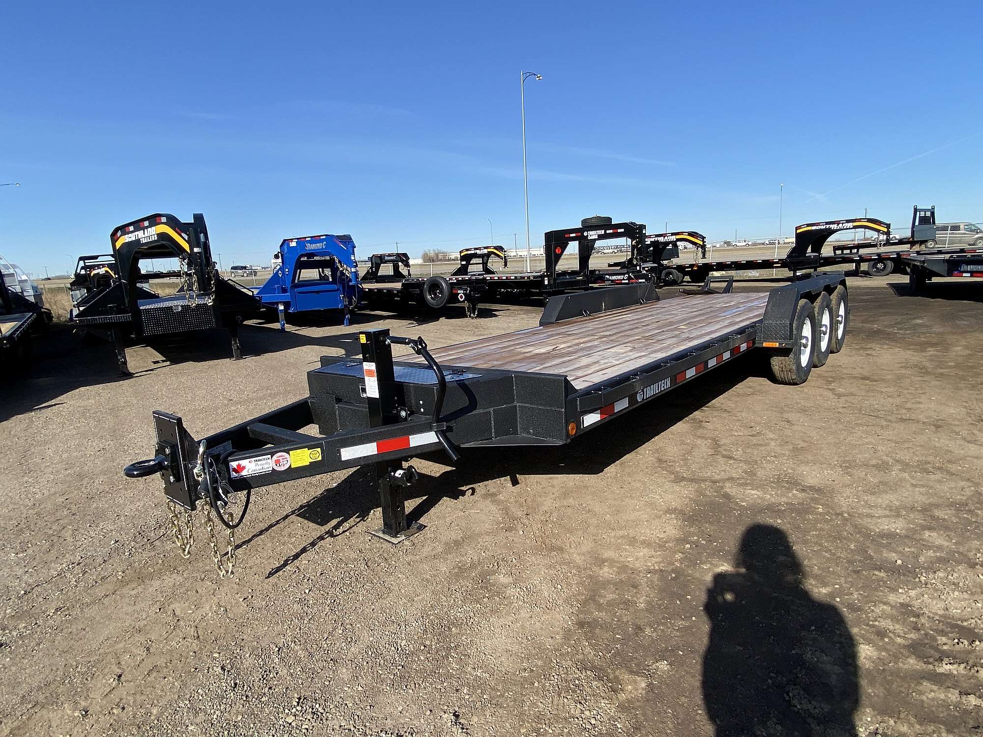 2025 Trailtech 24' Lowboy Tri-Axle Trailer