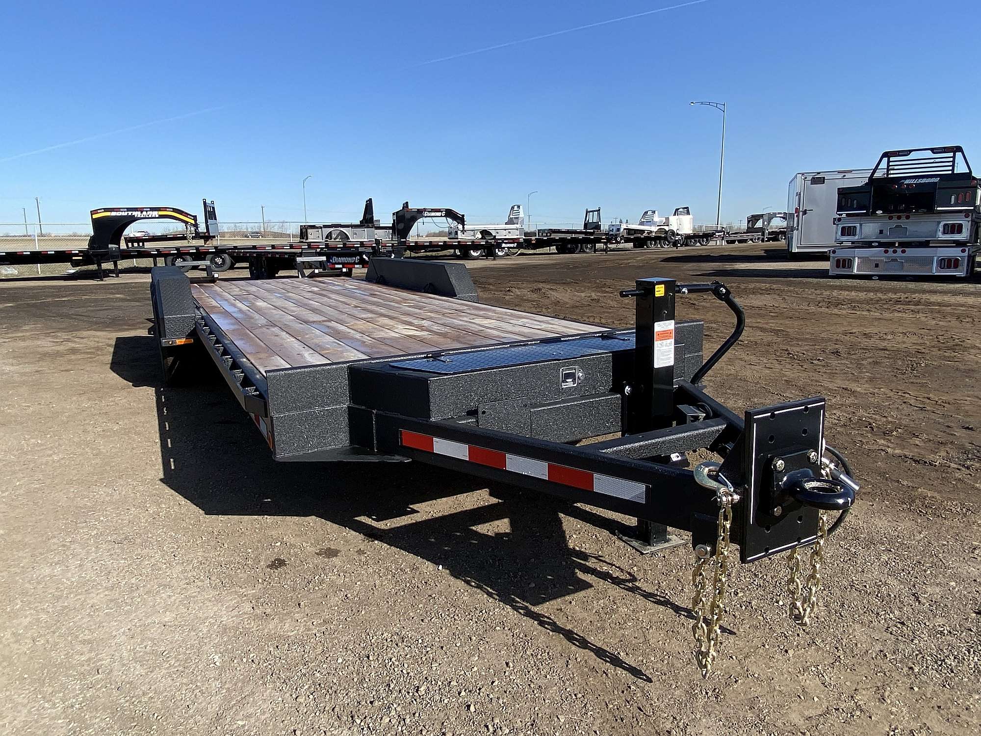 2025 Trailtech 24' Lowboy Tri-Axle Trailer