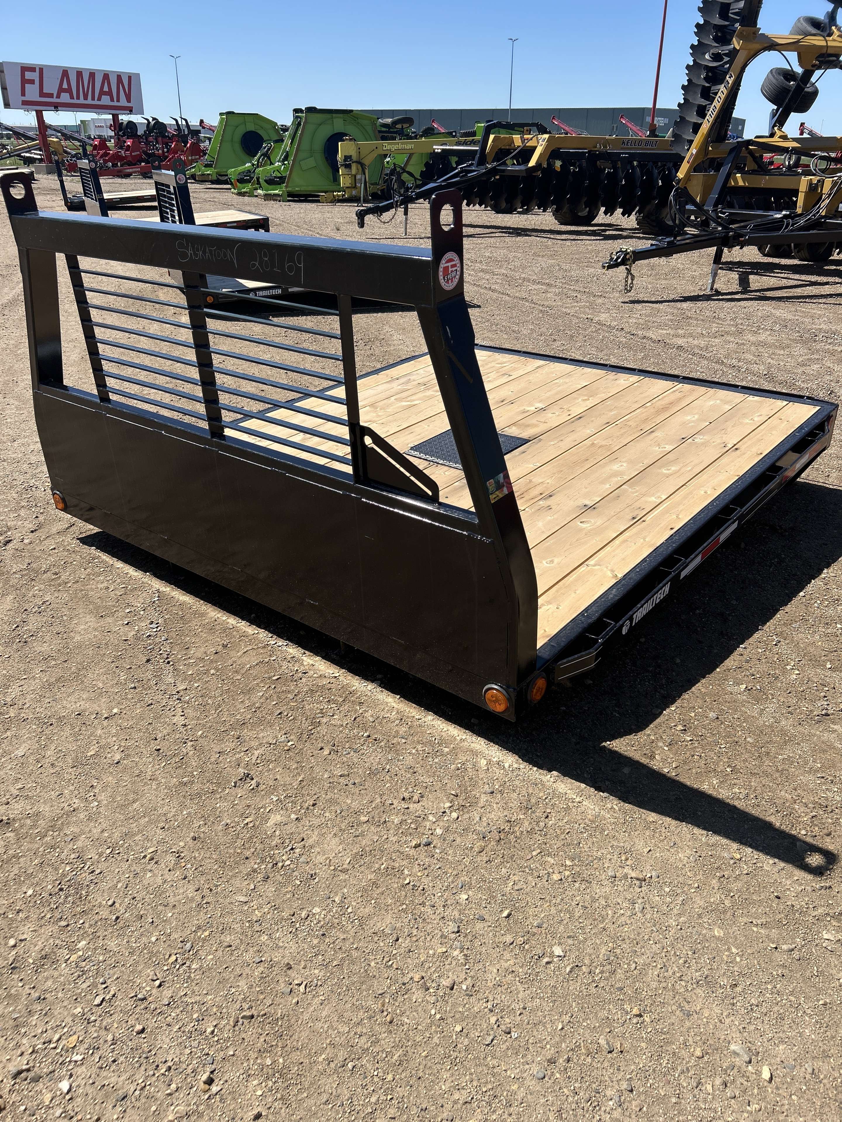 2025 Trailtech 8'6" Truck Deck Trailer