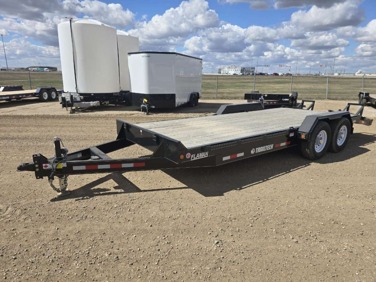 2025 Trailtech CELR 8'6" x 20' Beavertail Flat Deck