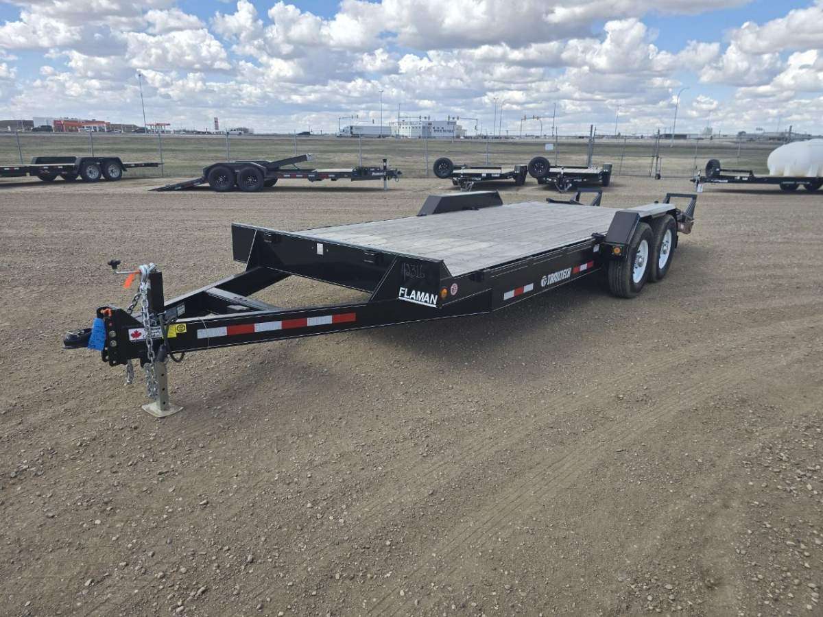 2025 Trailtech CELR 8'6" x 20' Beavertail Flat Deck
