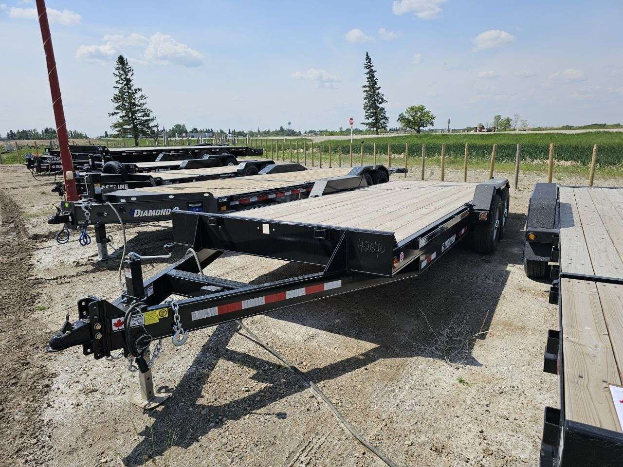 2025 Trailtech CELR 8'6" x 20' Flat Deck