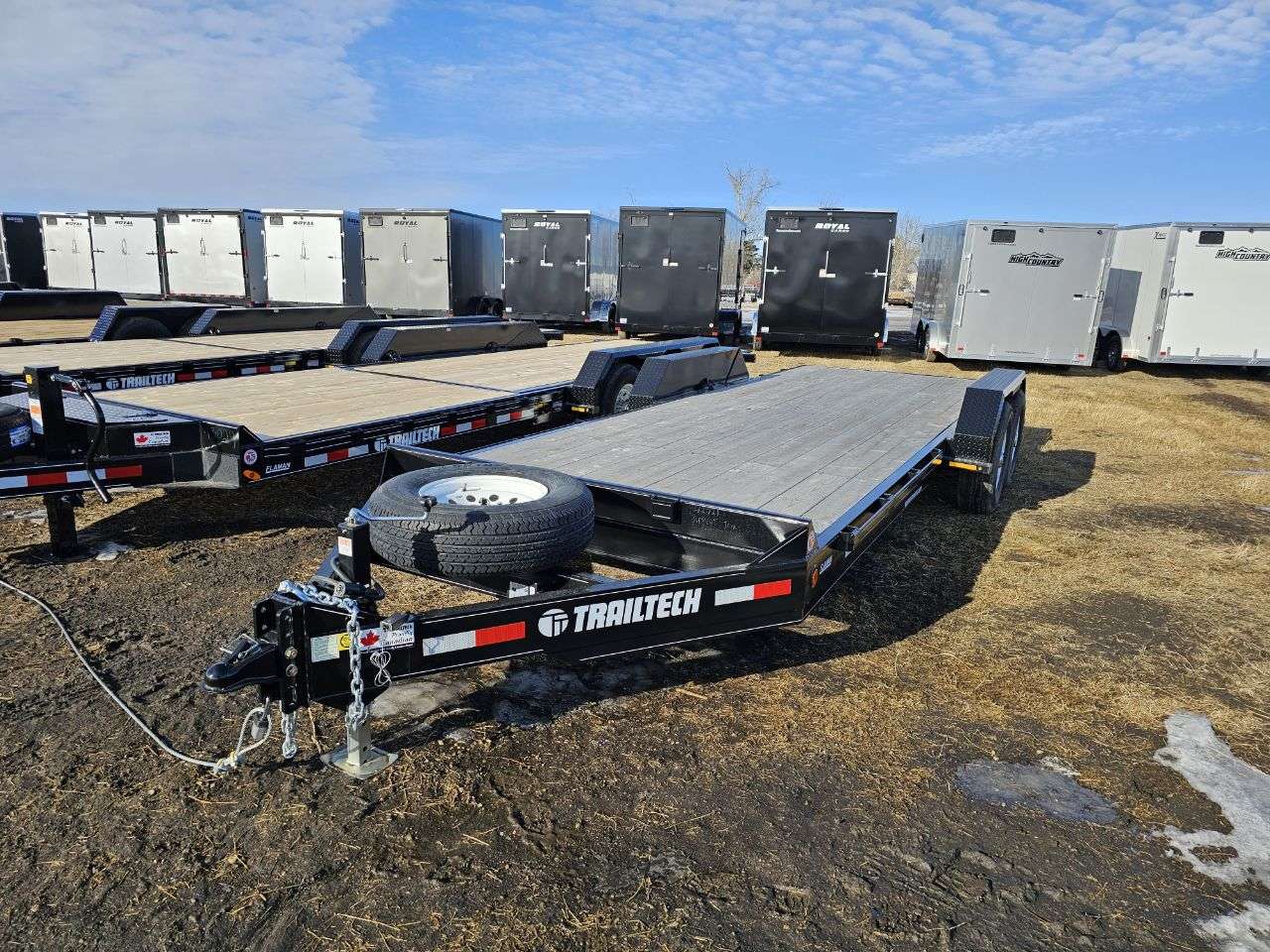 2025 Trailtech CELR 8'6" x 20' Flat Deck Trailer