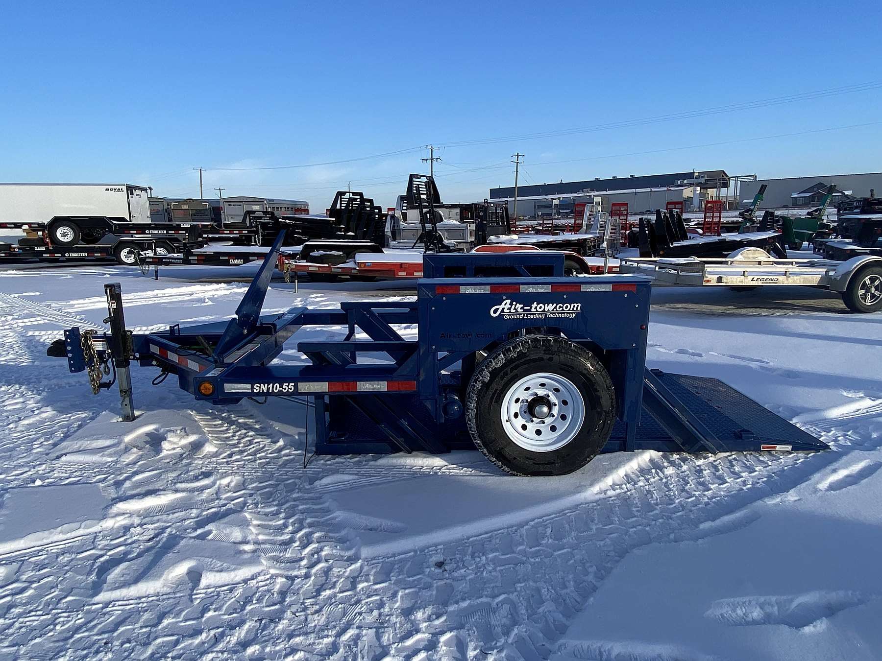 2026 Air-Tow 10' Ground Level Loading Trailer