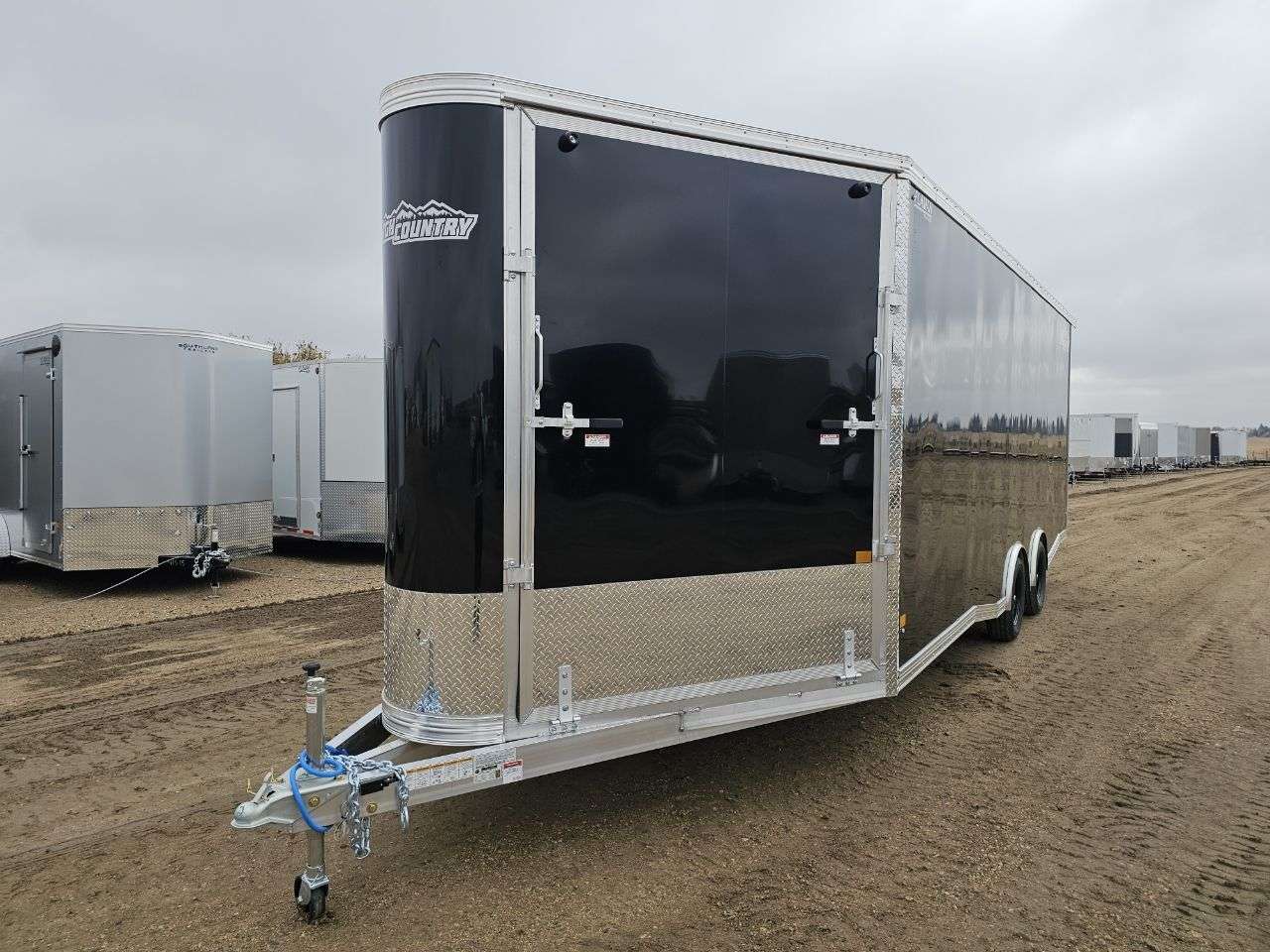 2026 Alcom HCH 8'6" x 22' + V-Nose Toy Hauler Trailer