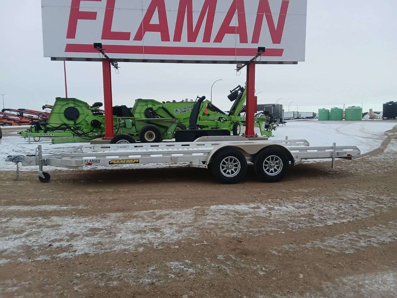 2026 Aluma 77.5" x 221" Utility Trailer