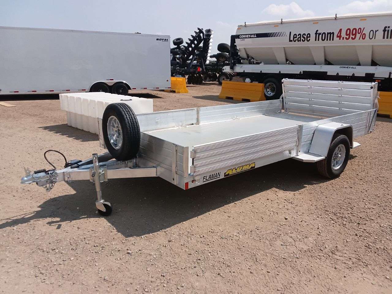 2026 Aluma 8114H 79.25" x 172" Utility Trailer