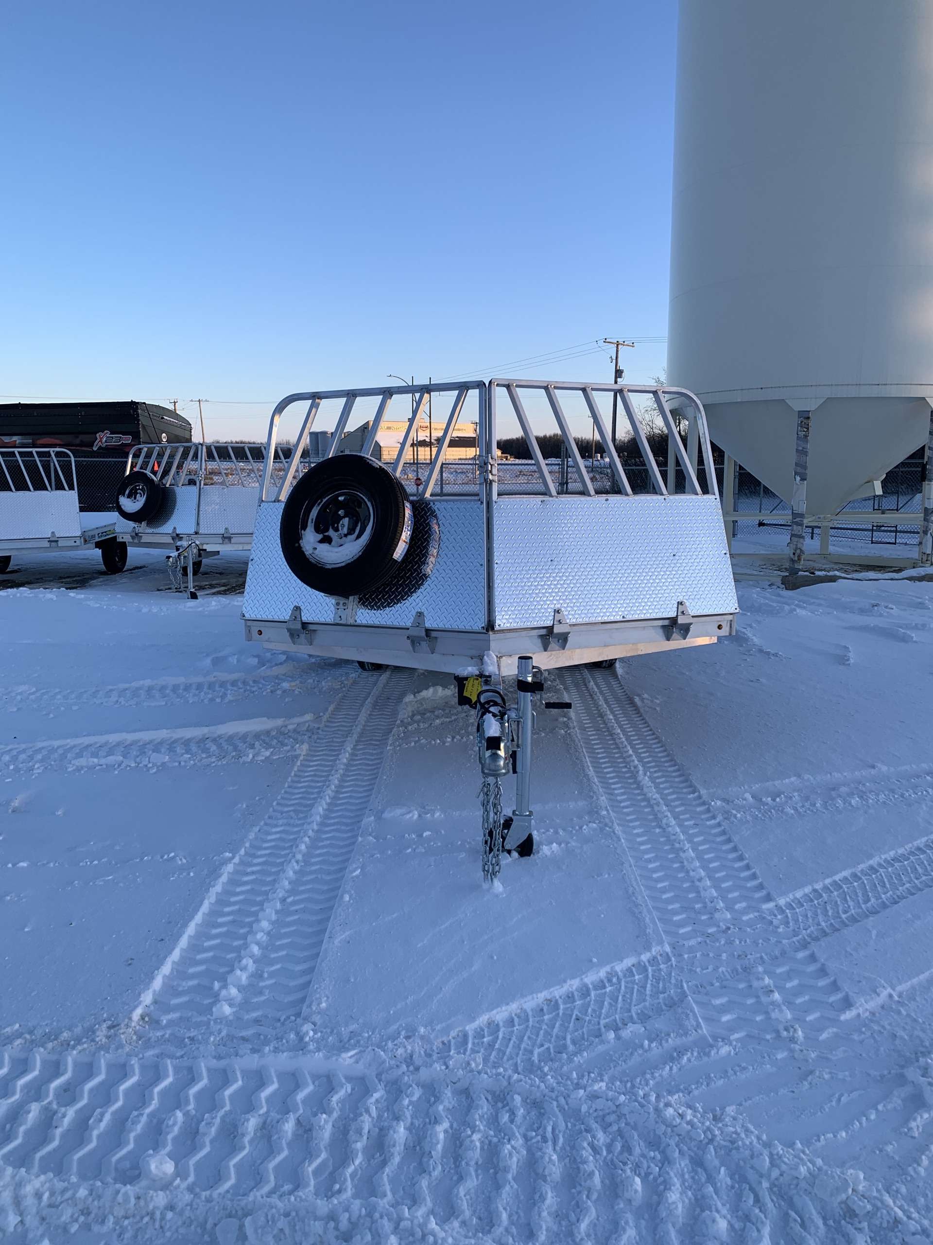 2026 Aluma 8616D 101.25" x 16' Toy Hauler Trailer