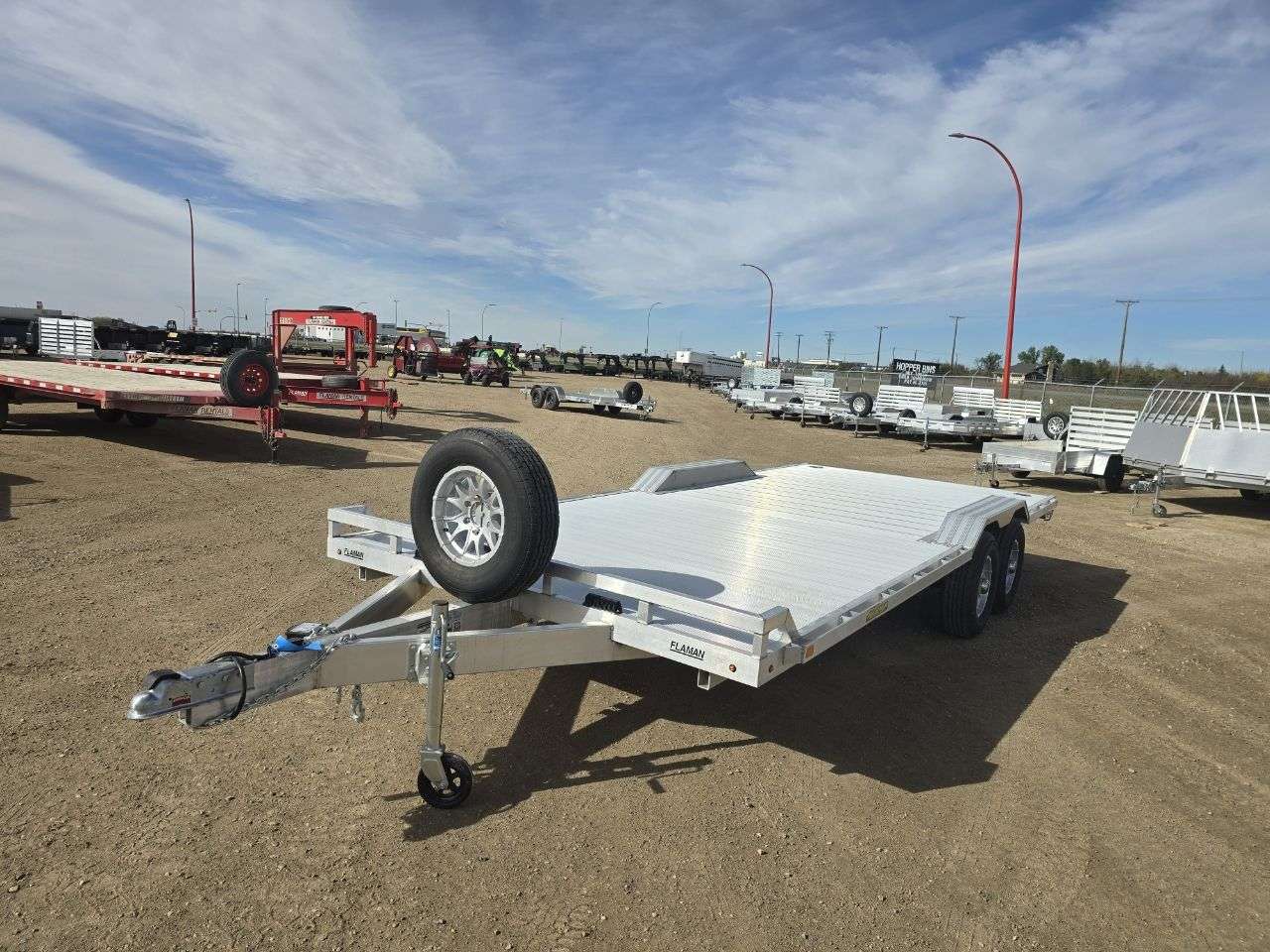 2026 Aluma WB20H 96.75" x 239" Wide Body Utility Trailer