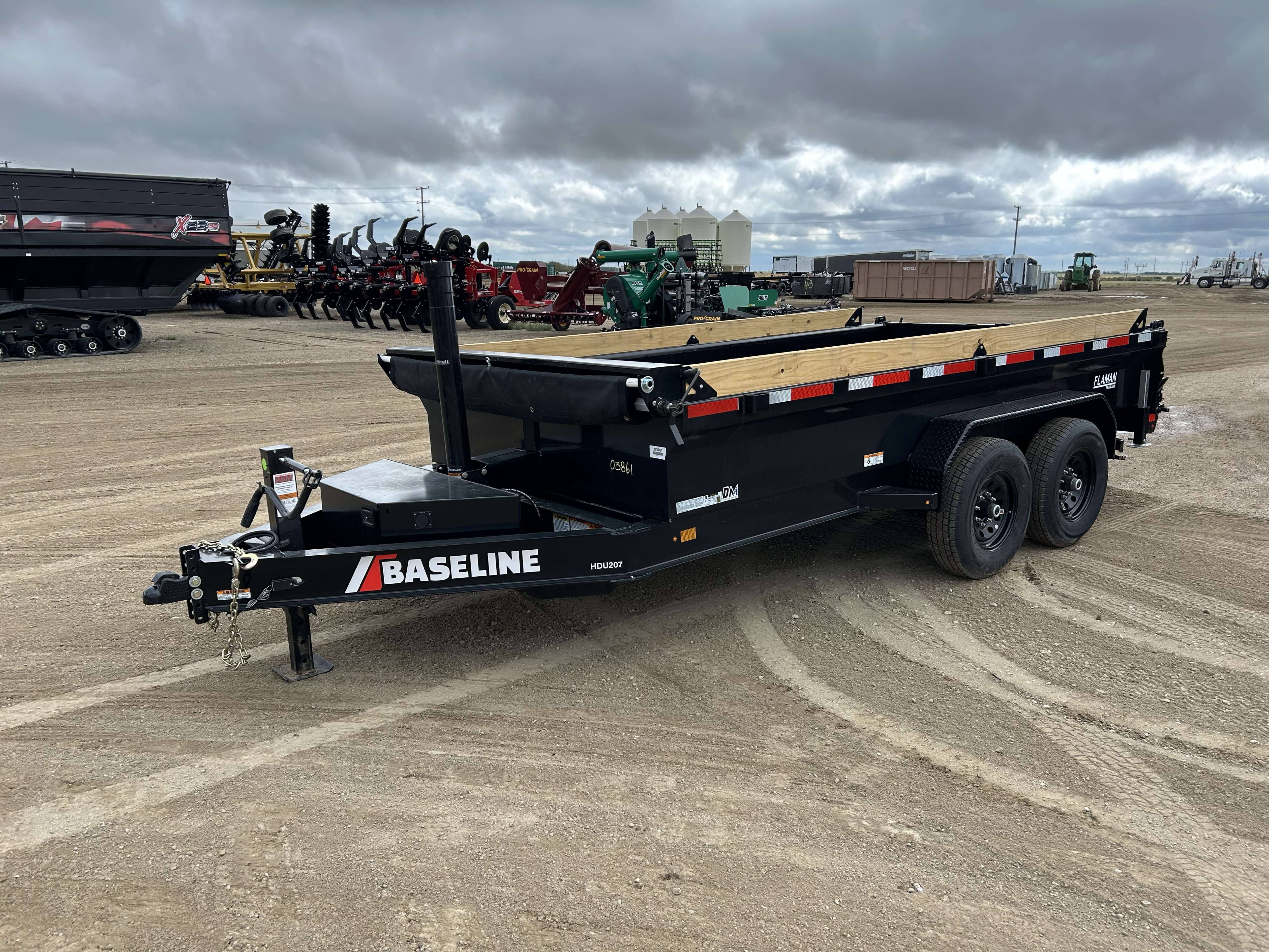 2026 Baseline HDU 82" x 14' Dump Trailer