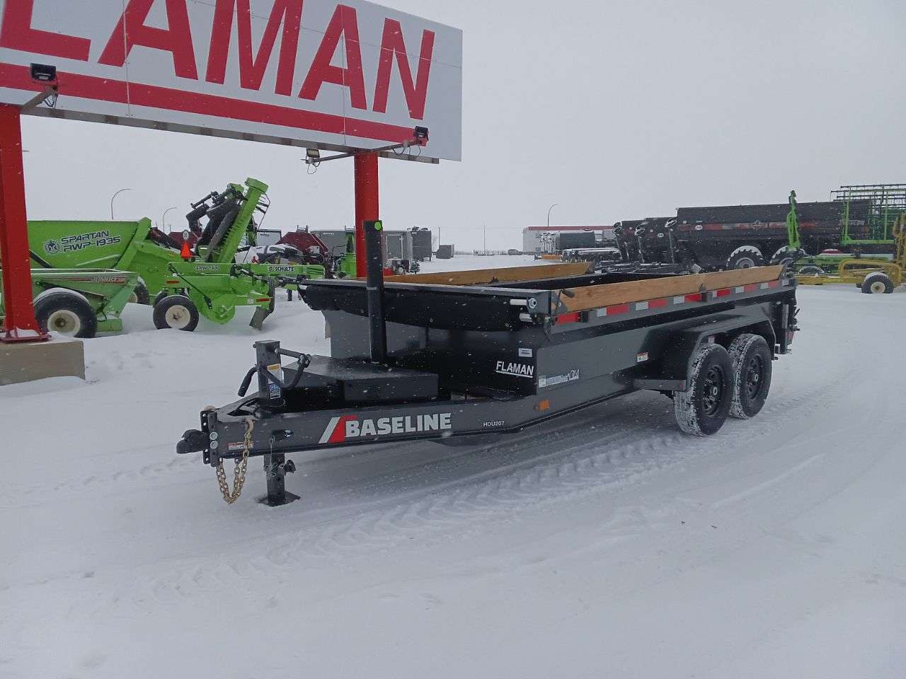 2026 Baseline HDU 82" x 14' Dump Trailer