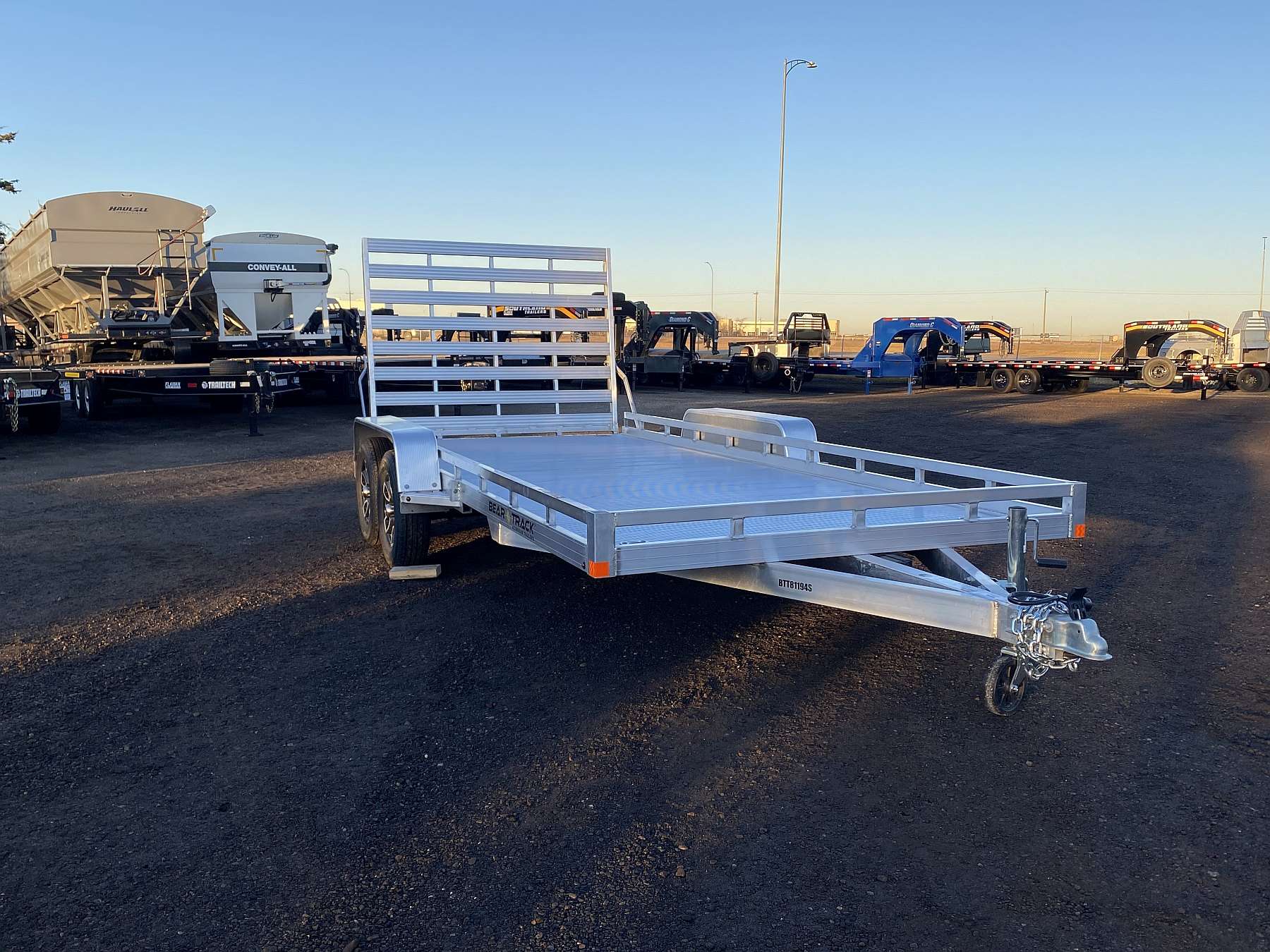 2026 Bear Track 16' Aluminum Utility Trailer