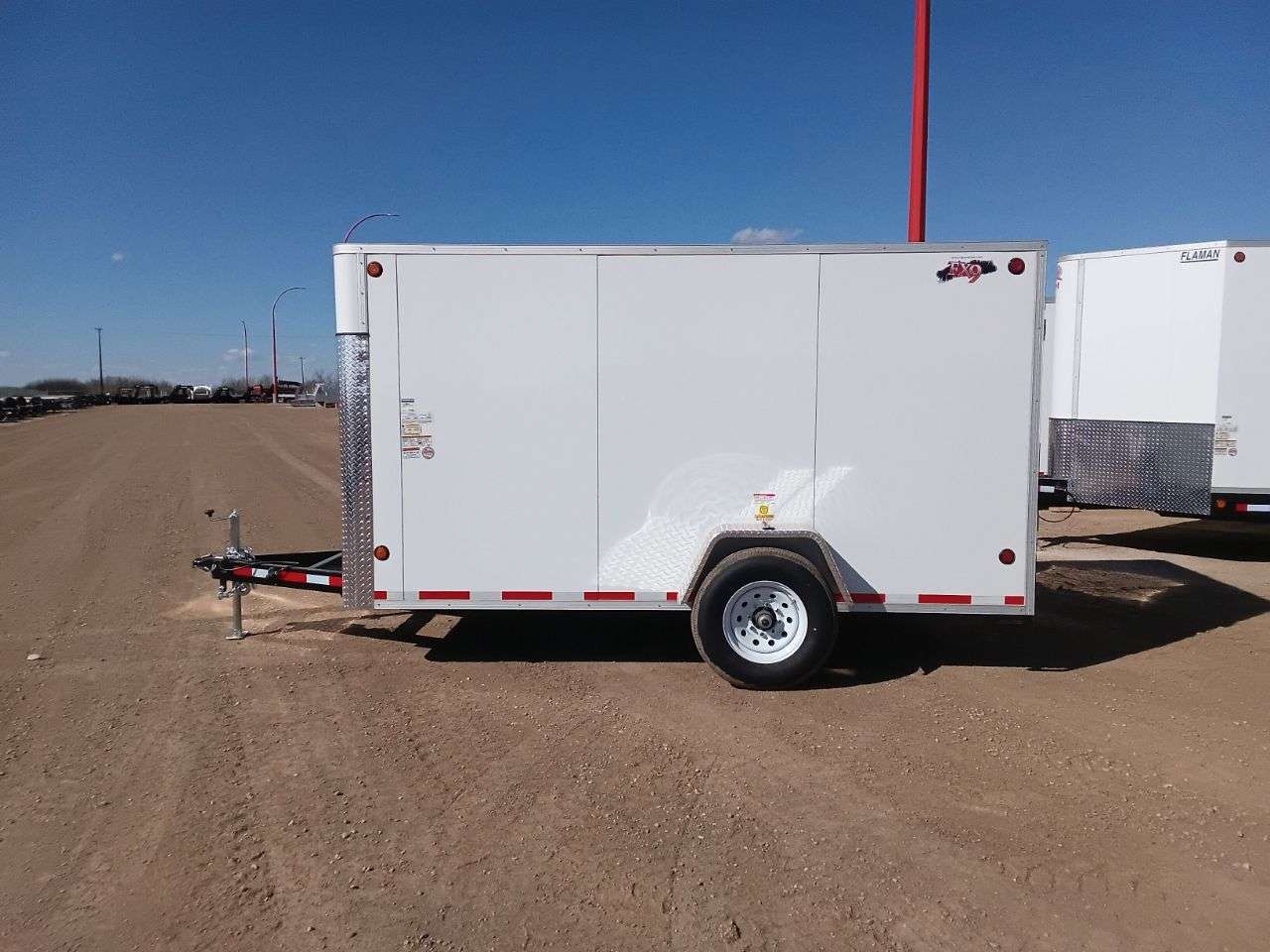 2026 CJay 6' x 12' Flat Front Cargo Trailer
