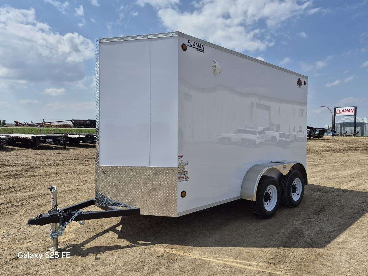 2026 CJay 6' x 12' + V-Nose Cargo Trailer