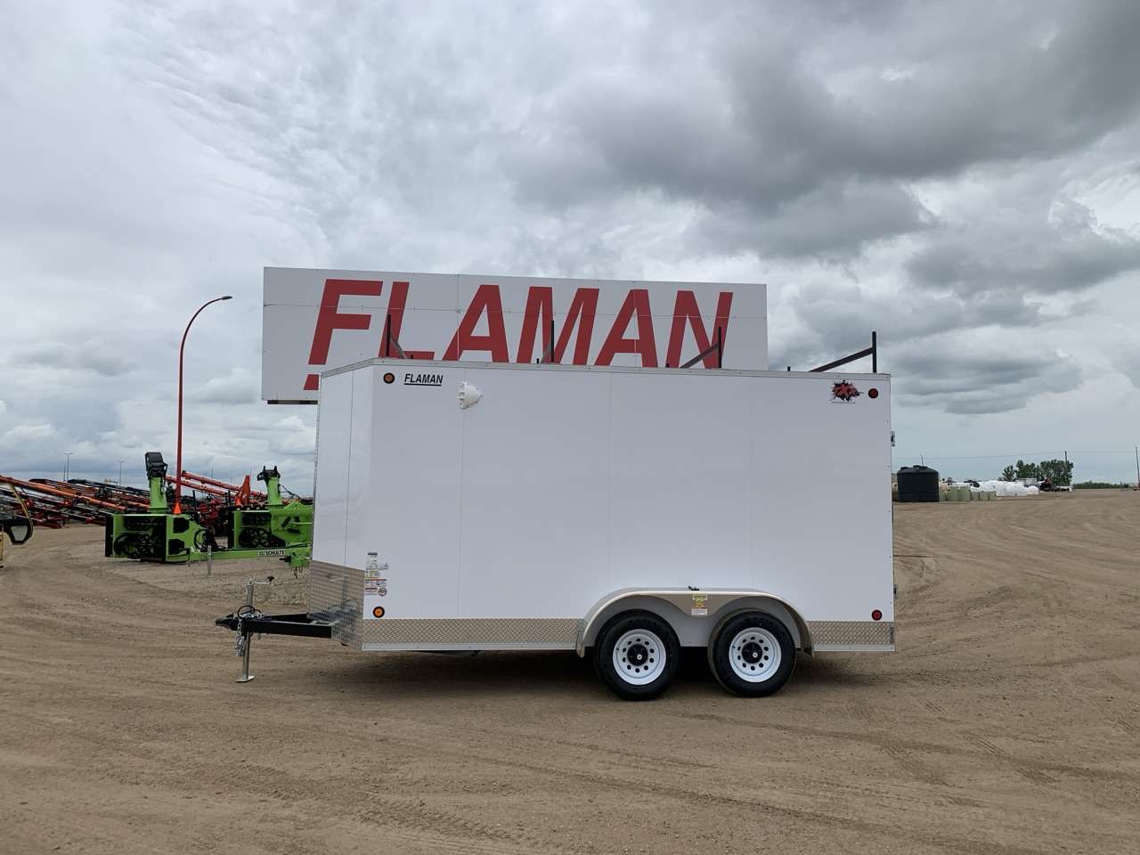 2026 CJay 7' x 14' + V-Nose Cargo Trailer