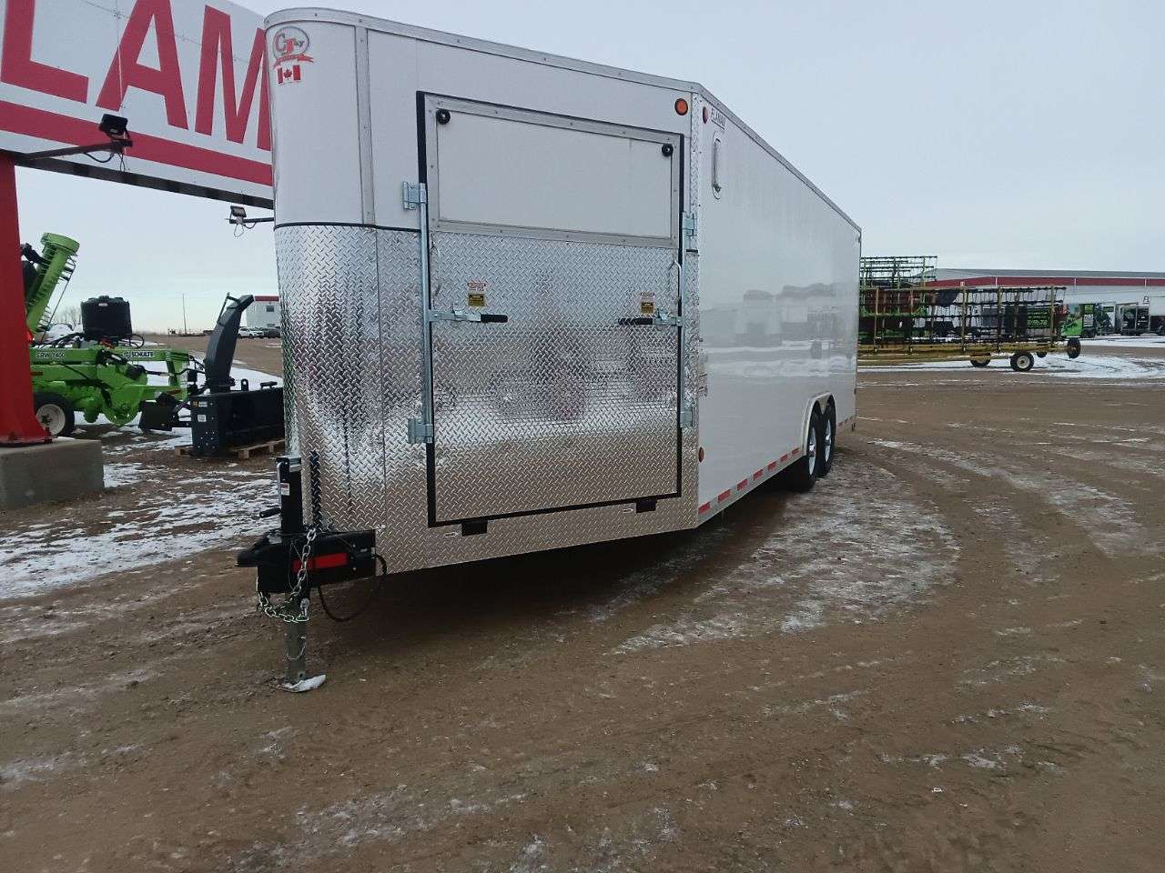 2026 CJay FX9 8'6" x 23' + V-Nose Toy Hauler Trailer