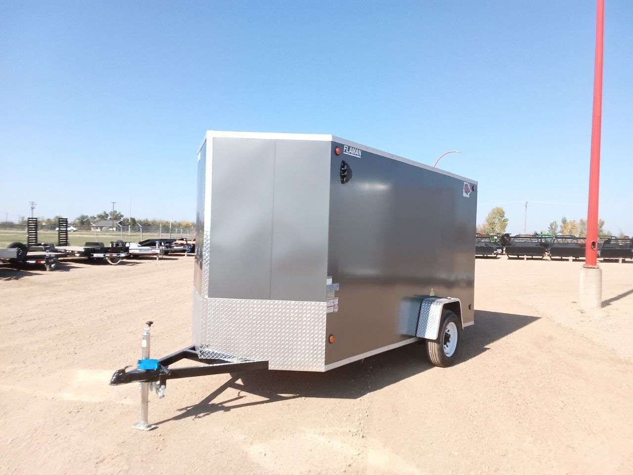 2026 CJay TXR 6' x 12' + V-Nose Cargo Trailer